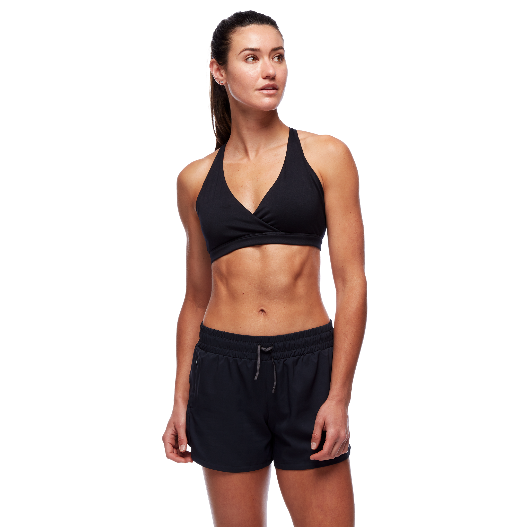 Rise Racerback Sports Bra - Black – Rise Above Fear