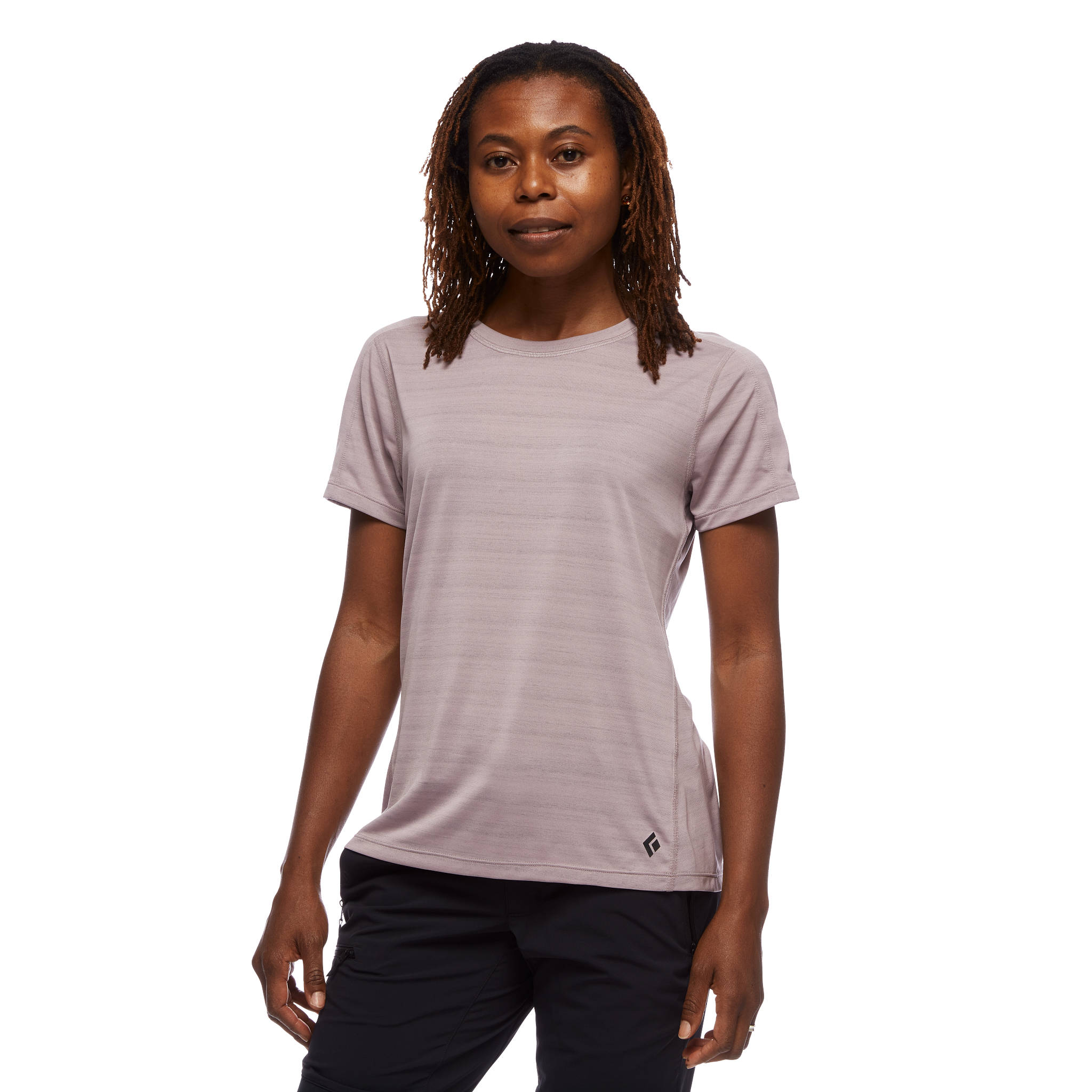 Black Diamond Equipment Women's Genesis Tech T-Shirt, Small Wood Violet