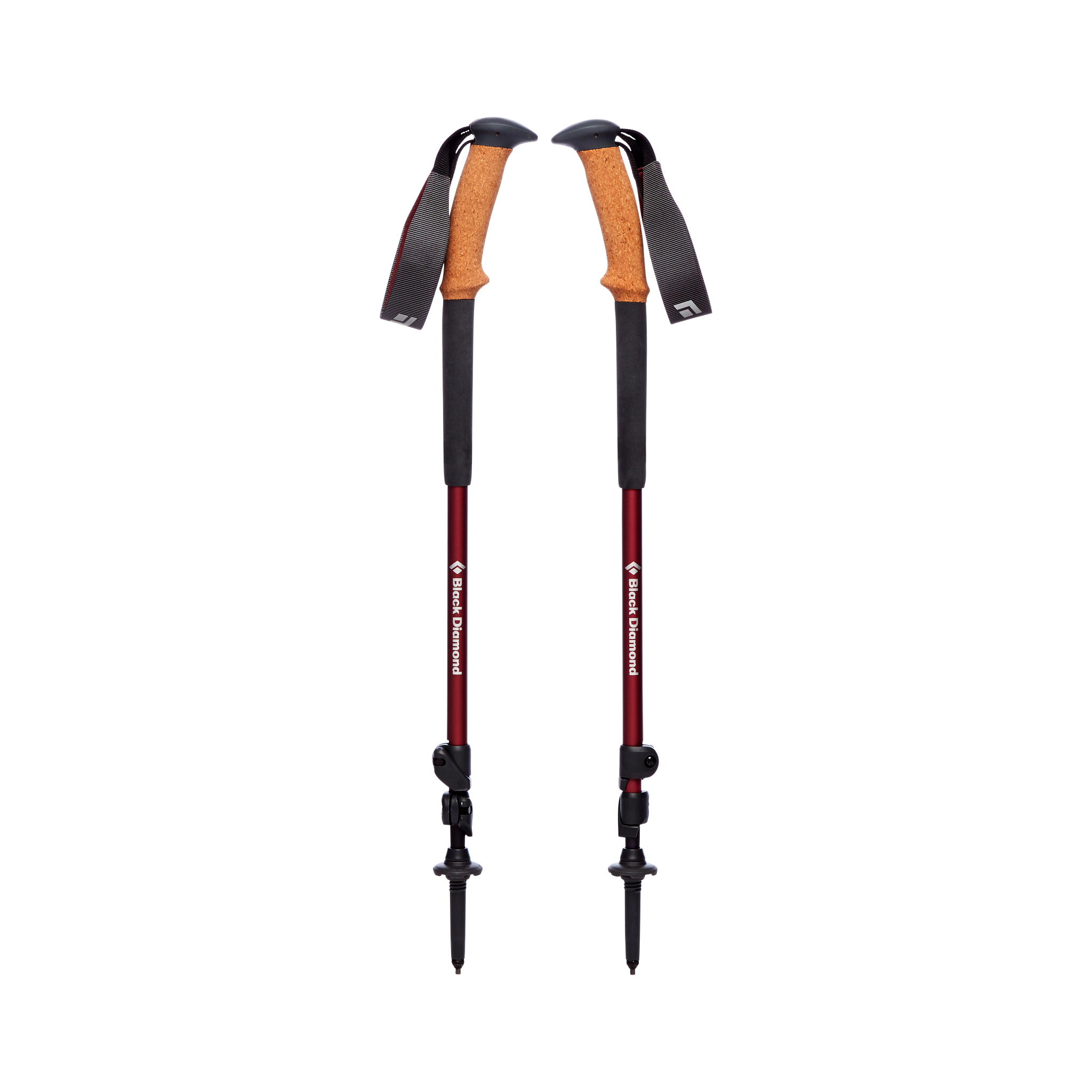 Black Diamond Equipment Women's Trail Ergo Cork Trekking Poles Cherrywood