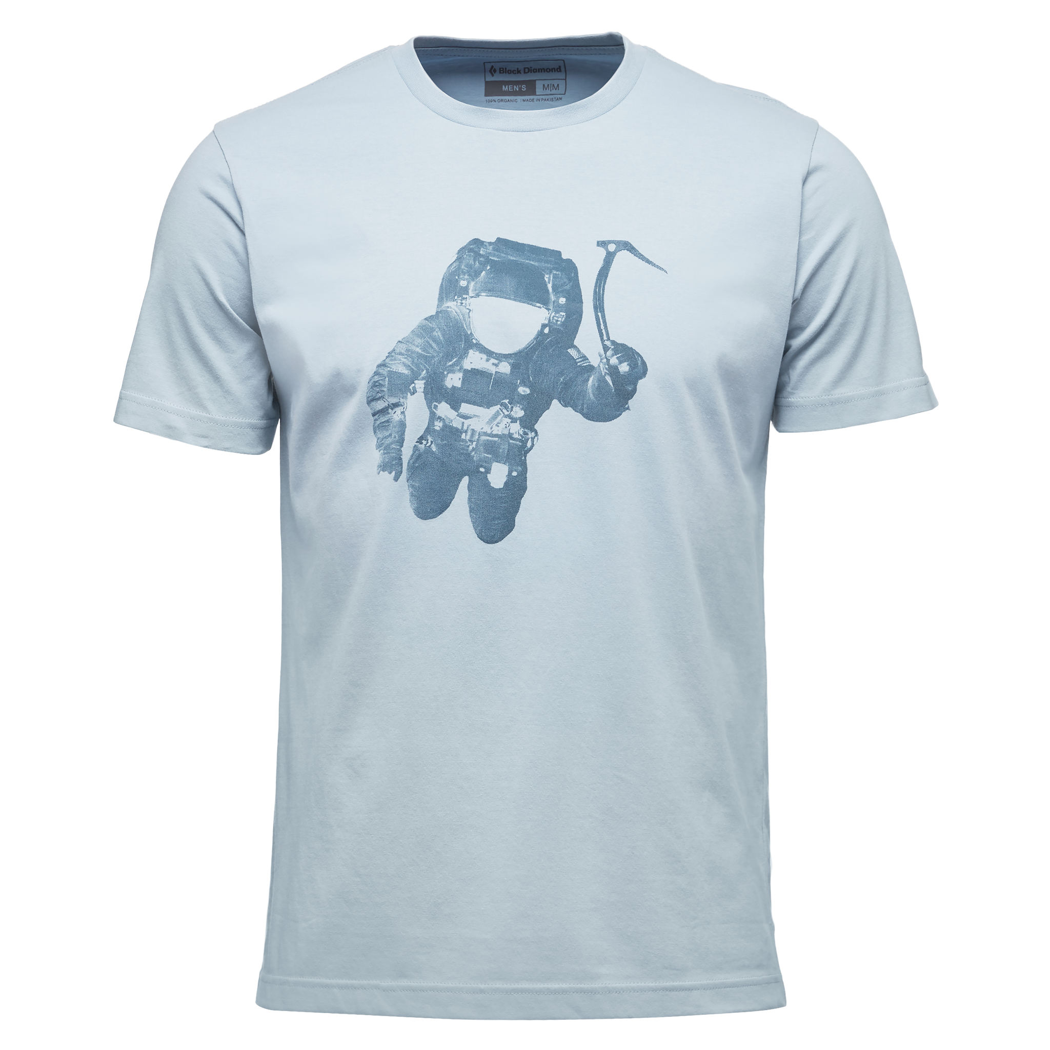 Black Diamond Equipment Men's Spaceshot T-Shirt , XS Stone Blue