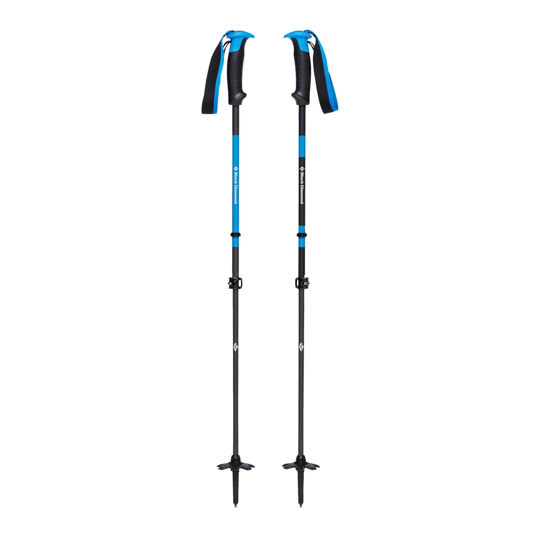 Black Diamond Equipment Razor Carbon Pro Ski Poles, 100-125 cm Kingfisher