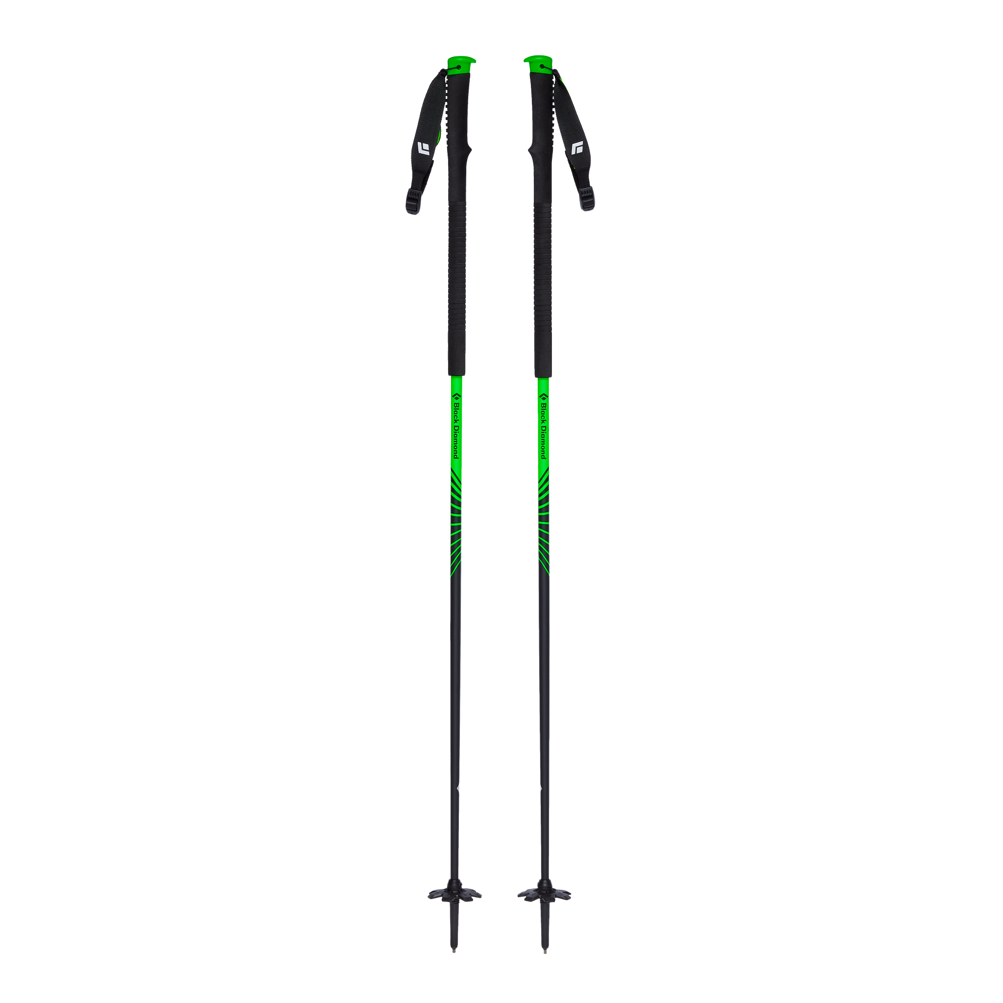 Black Diamond Equipment Vapor Carbon Ski Poles Size 120 cm Green
