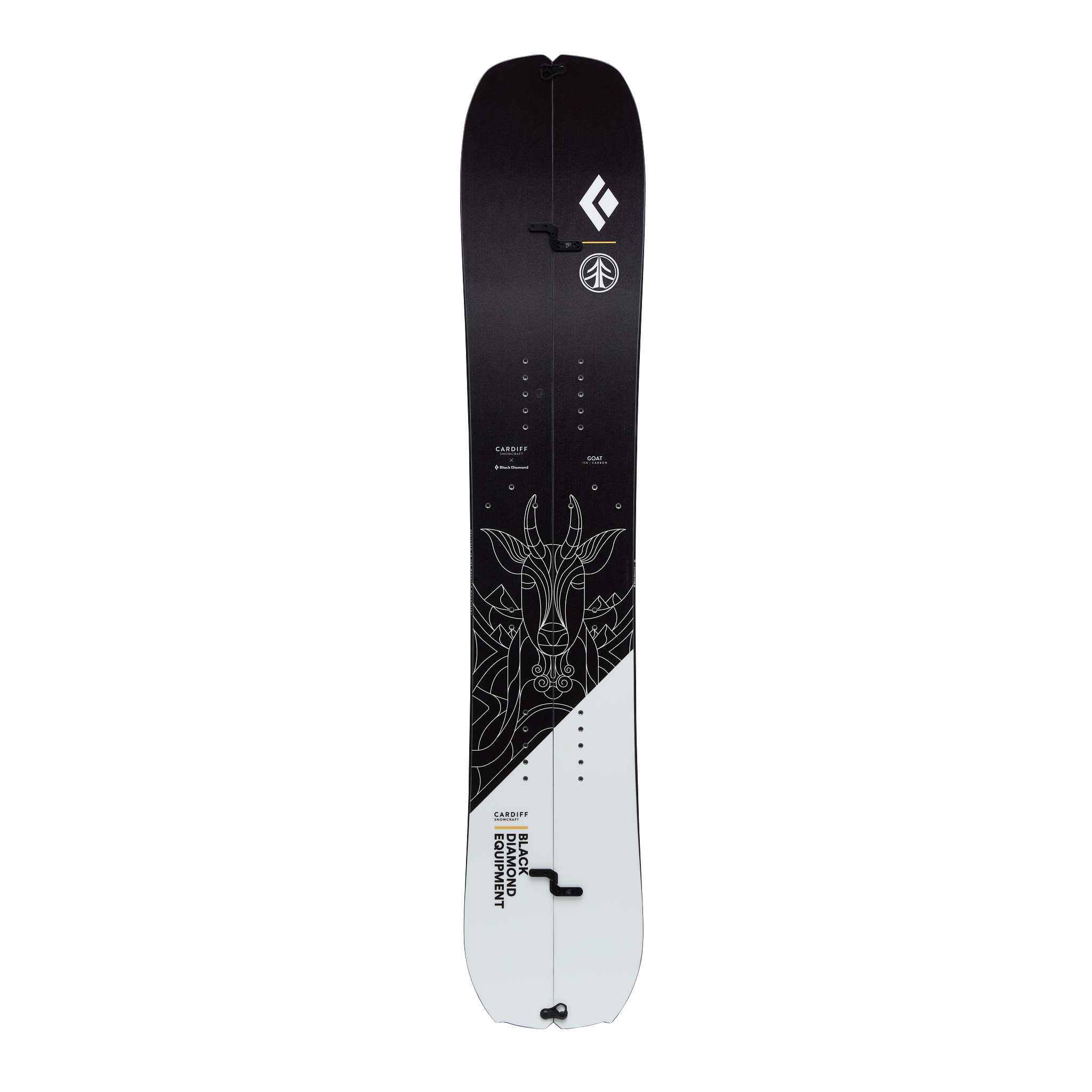 Black Diamond Equipment BD X Cardiff Co-Lab Splitboard Backpack, 150 cm Black