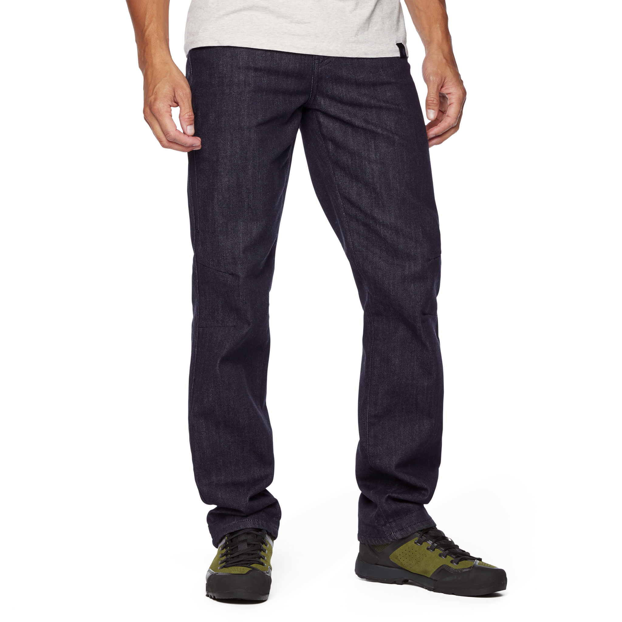 Black Diamond Equipment Men's Mission Wool Denim Pants Size 28, in Dark Grey