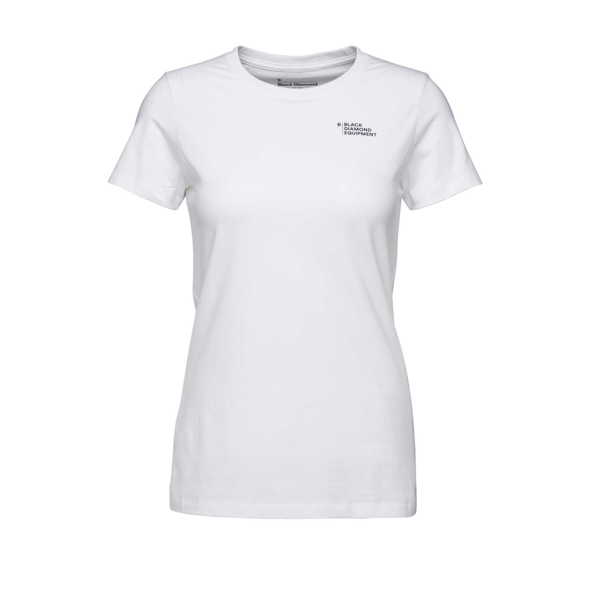 Black Diamond Equipment Women's Peaks T-Shirt Size XS, in White