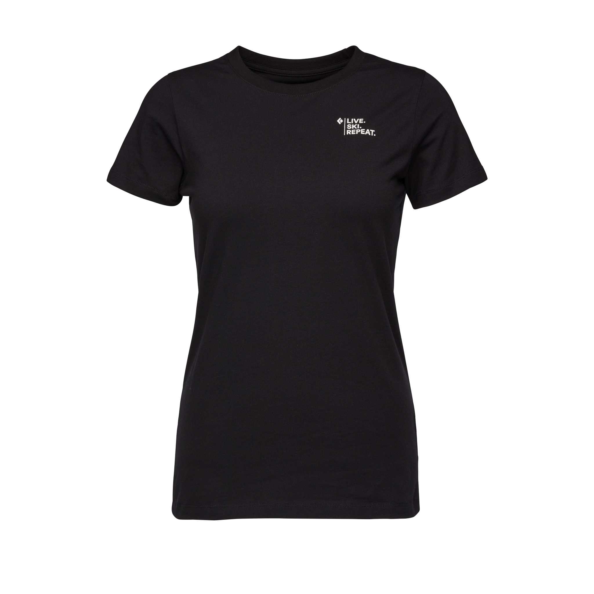 Black Diamond Equipment Women's Ski Mountaineering Short Sleeve T-Shirt, XS Black