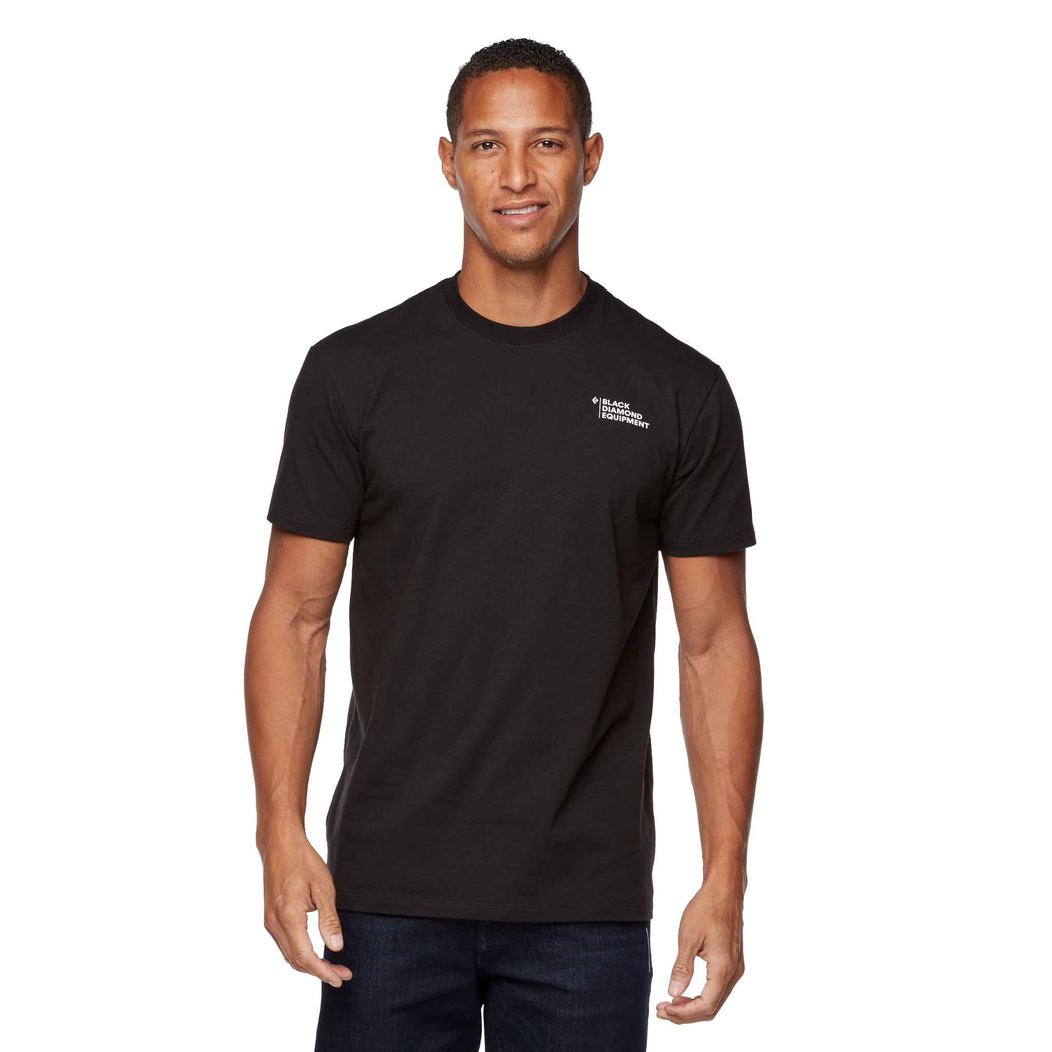 Black Diamond Equipment Men's Peaks T-Shirt Size XL, in Black