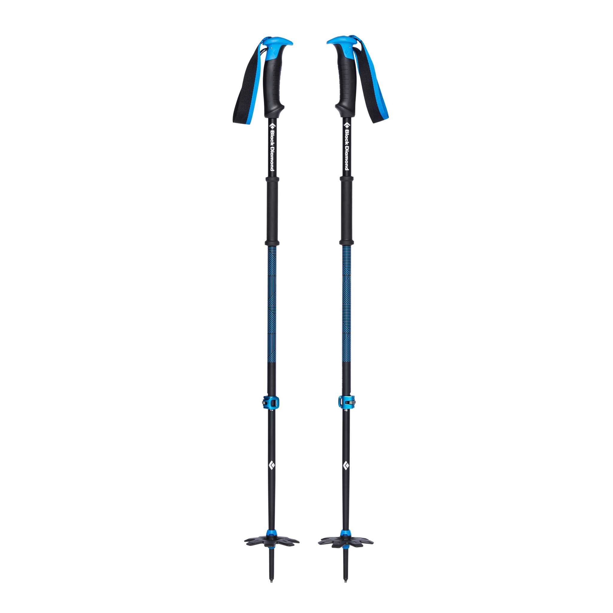 Black Diamond Equipment Traverse Pro Ski Poles, 145 cm Kingfisher