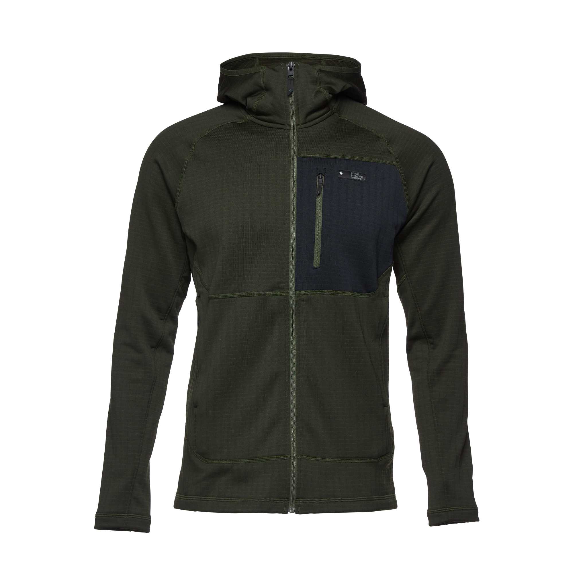 Black Diamond Equipment Men's Factor Hoody Size XL, in Cypress