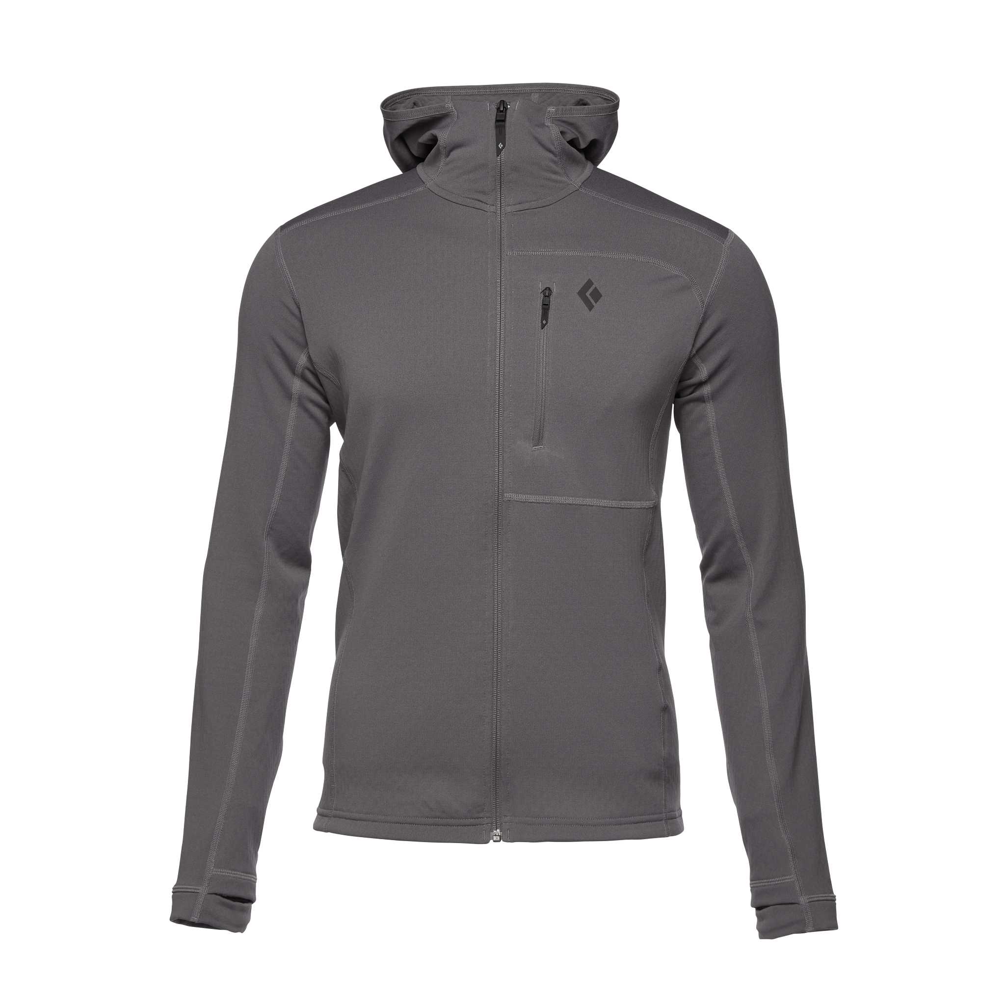 Black Diamond Equipment Men's Coefficient Hoody , Small Granite