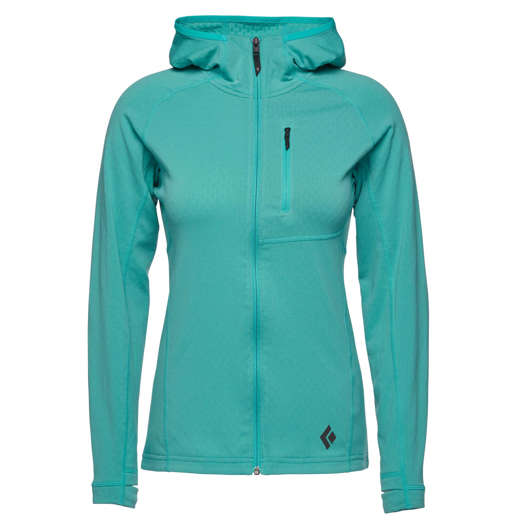 Black Diamond Equipment Women's Coefficient Hoody, XS Dark Patina