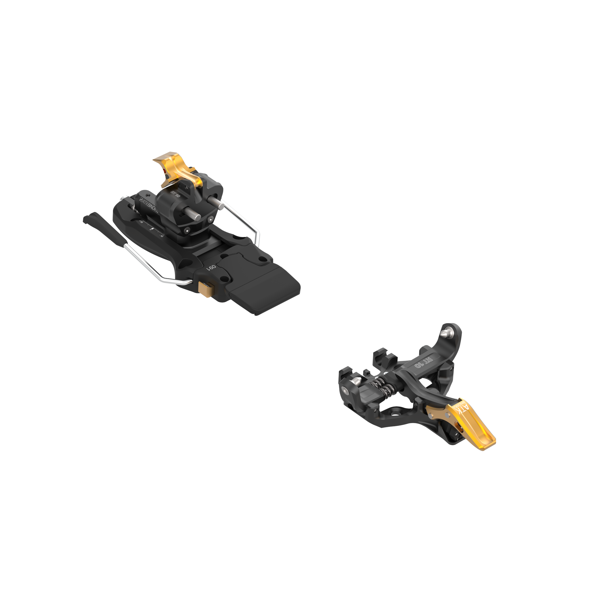 Black Diamond Equipment ATK RT 10 Size 75 mm, in Black/Gold