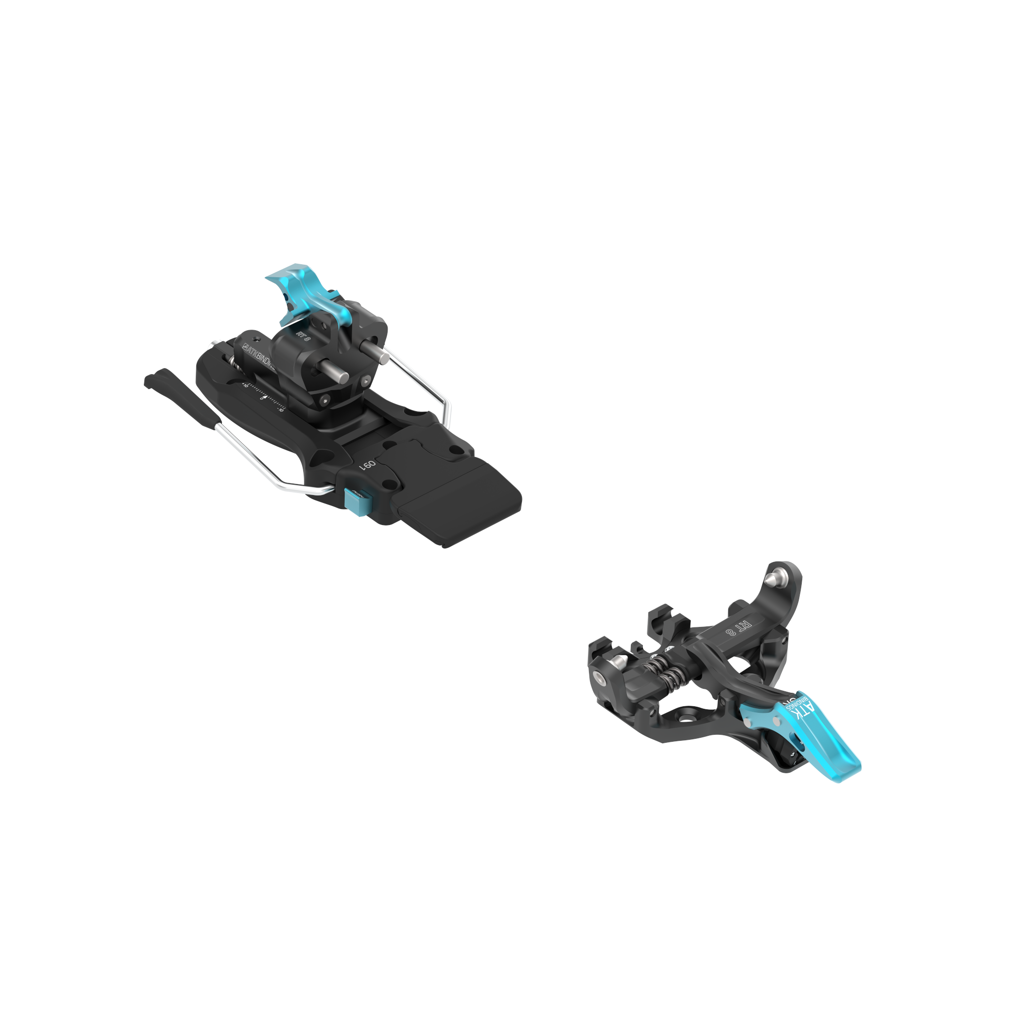 Black Diamond Equipment ATK RT 8 Size 86 mm, in Black/Light Blue