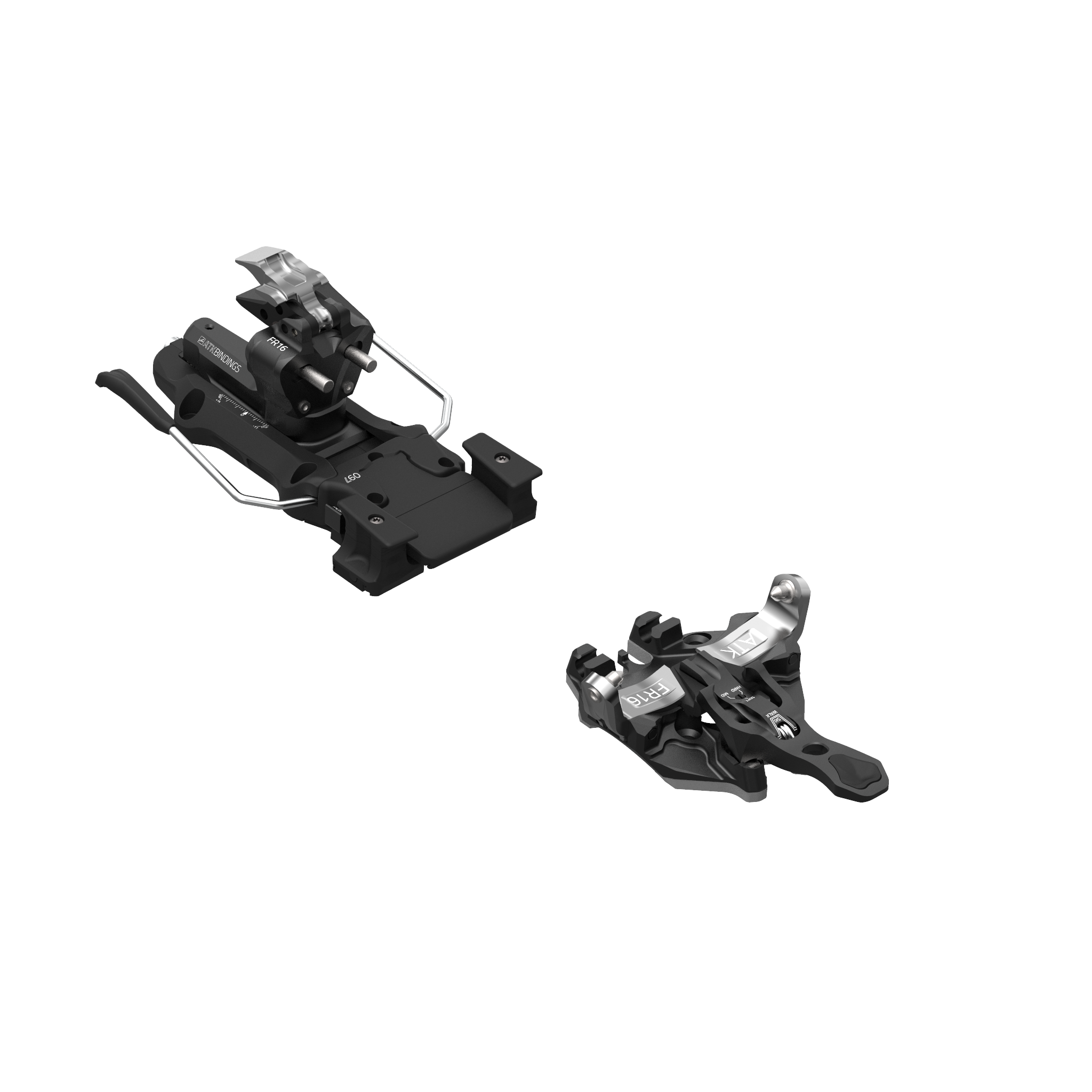 Black Diamond Equipment ATK Freeraider 16, 108 mm Black/Titanium