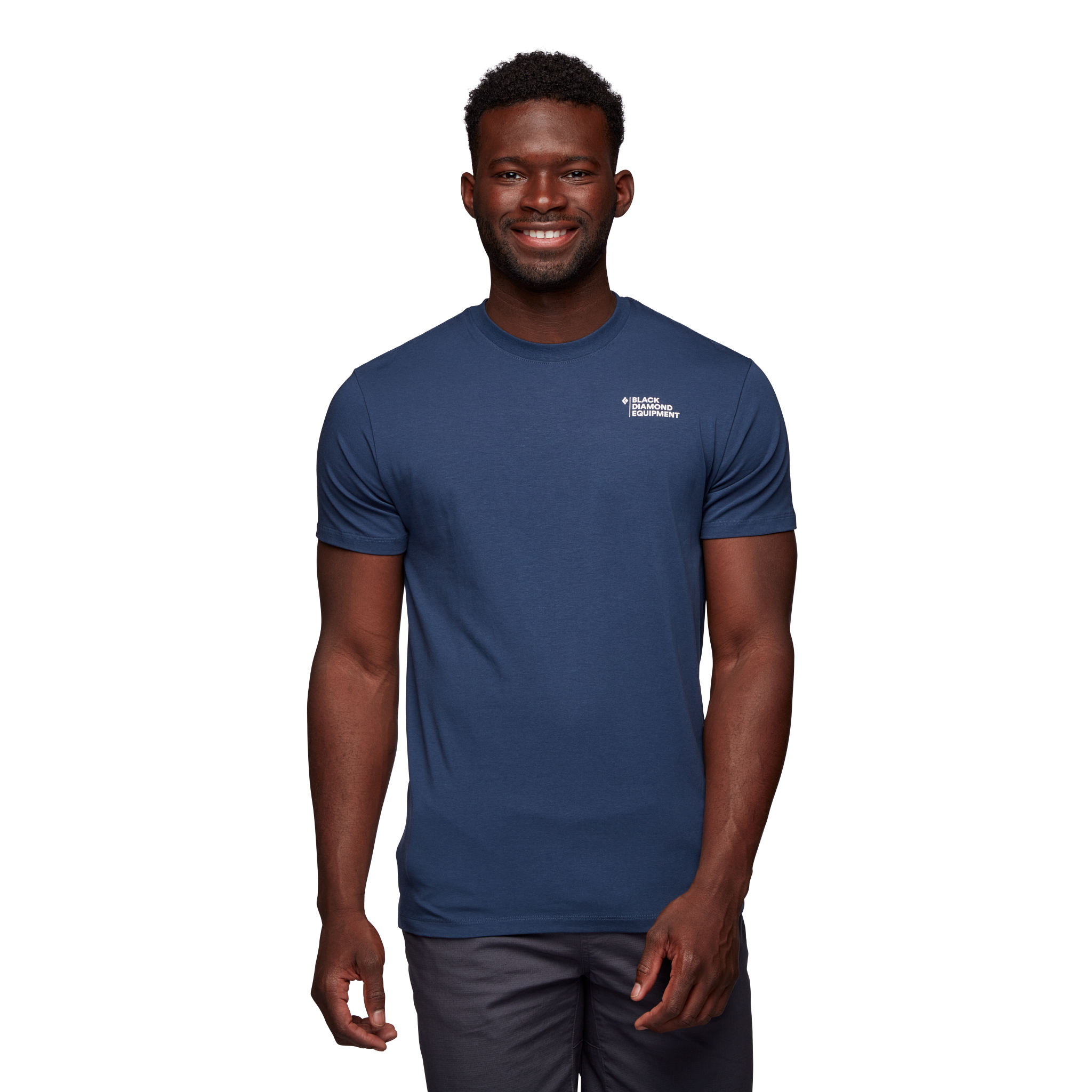 Black Diamond Equipment Men's Heritage Equipment For Alpinists T-Shirt, XL Ink Blue