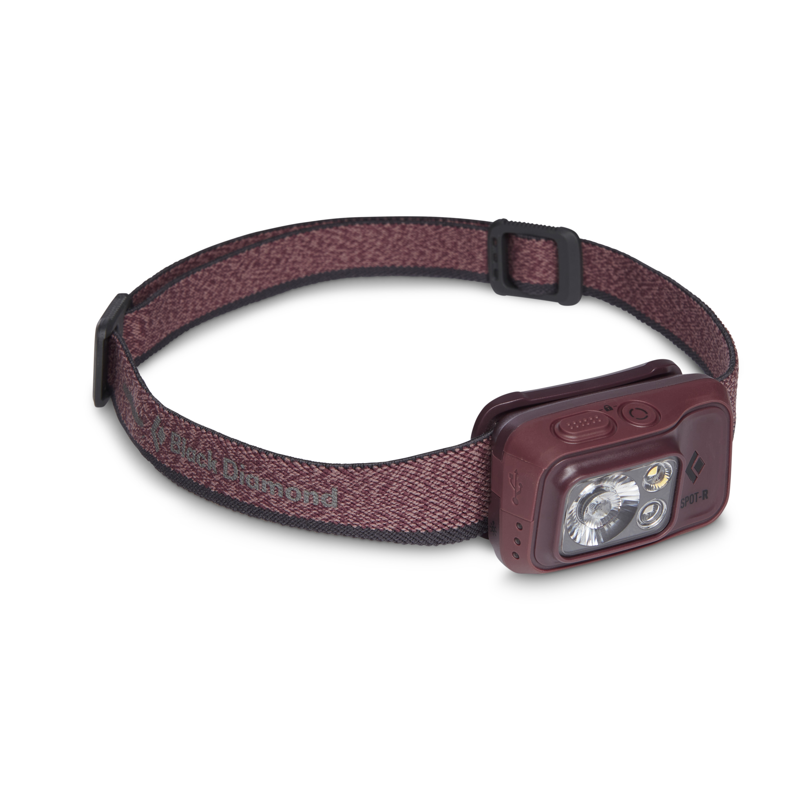 Black Diamond Equipment SPOT 400-R HEADLAMP, in Bordeaux