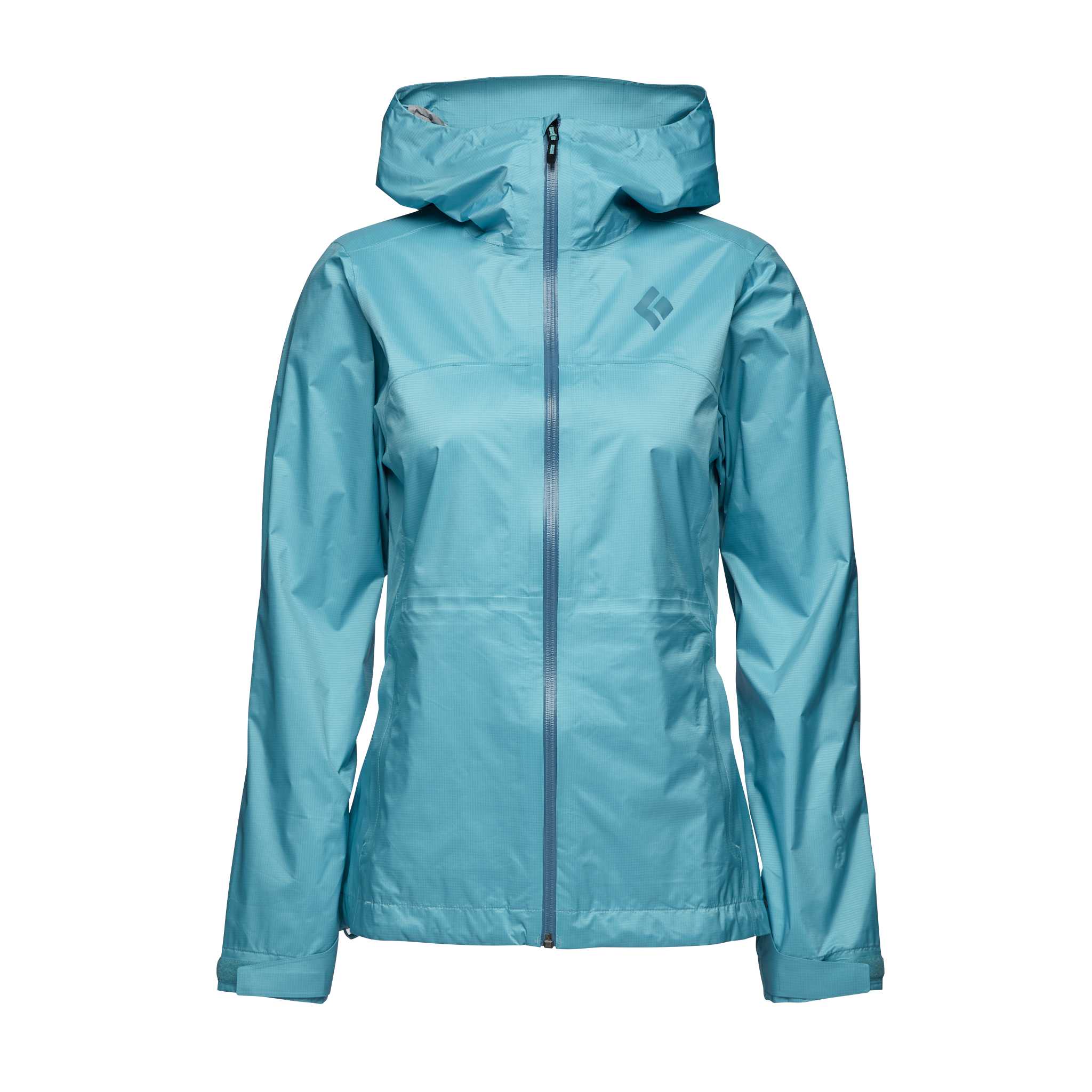 Black Diamond Equipment Women's Treeline Rain Shell Jacket, XS Coastal Blue