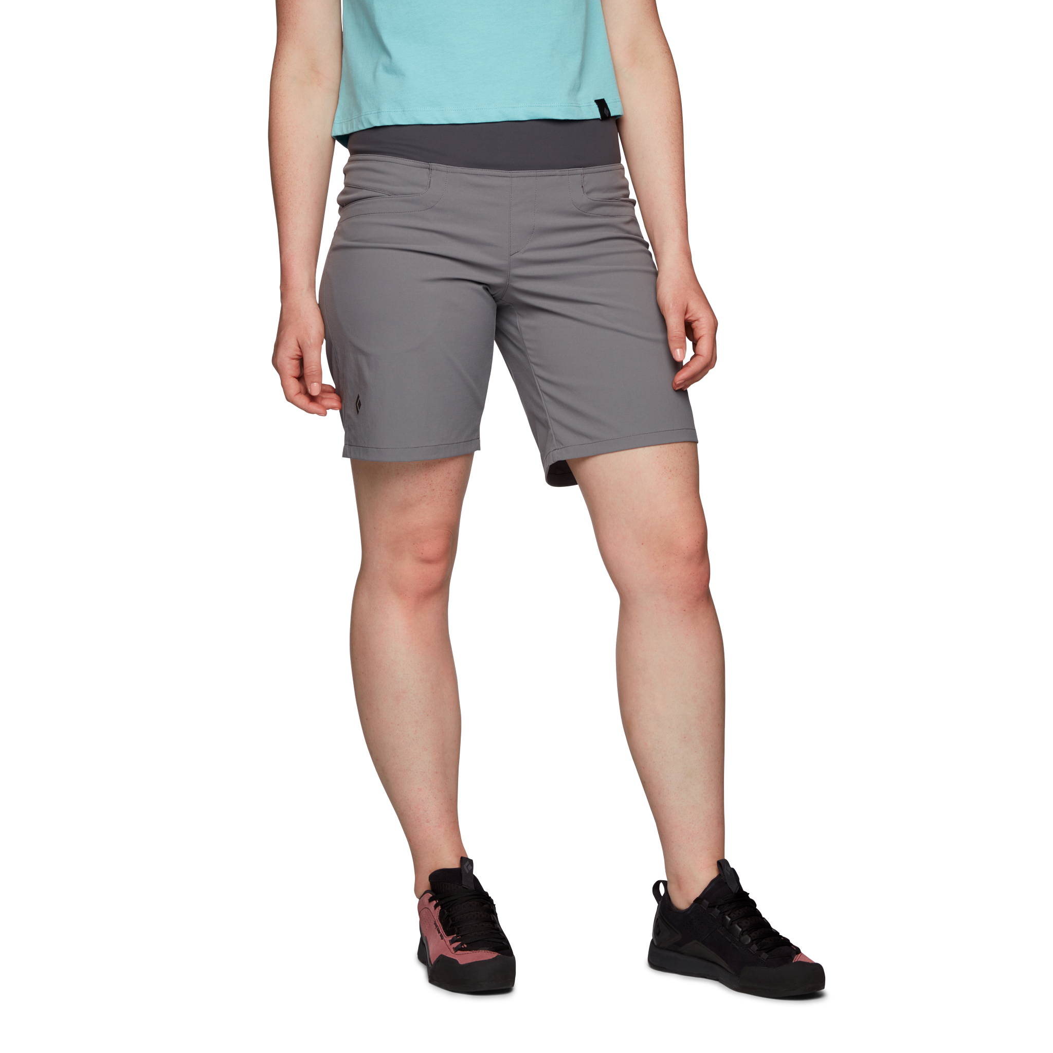 Black Diamond Equipment Women's Technician Shorts, XS Steel Grey