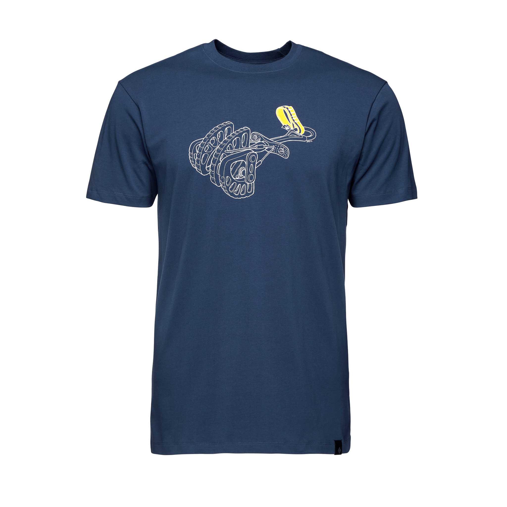 Black Diamond Equipment Men's Cam T-Shirt Size Medium Ink Blue