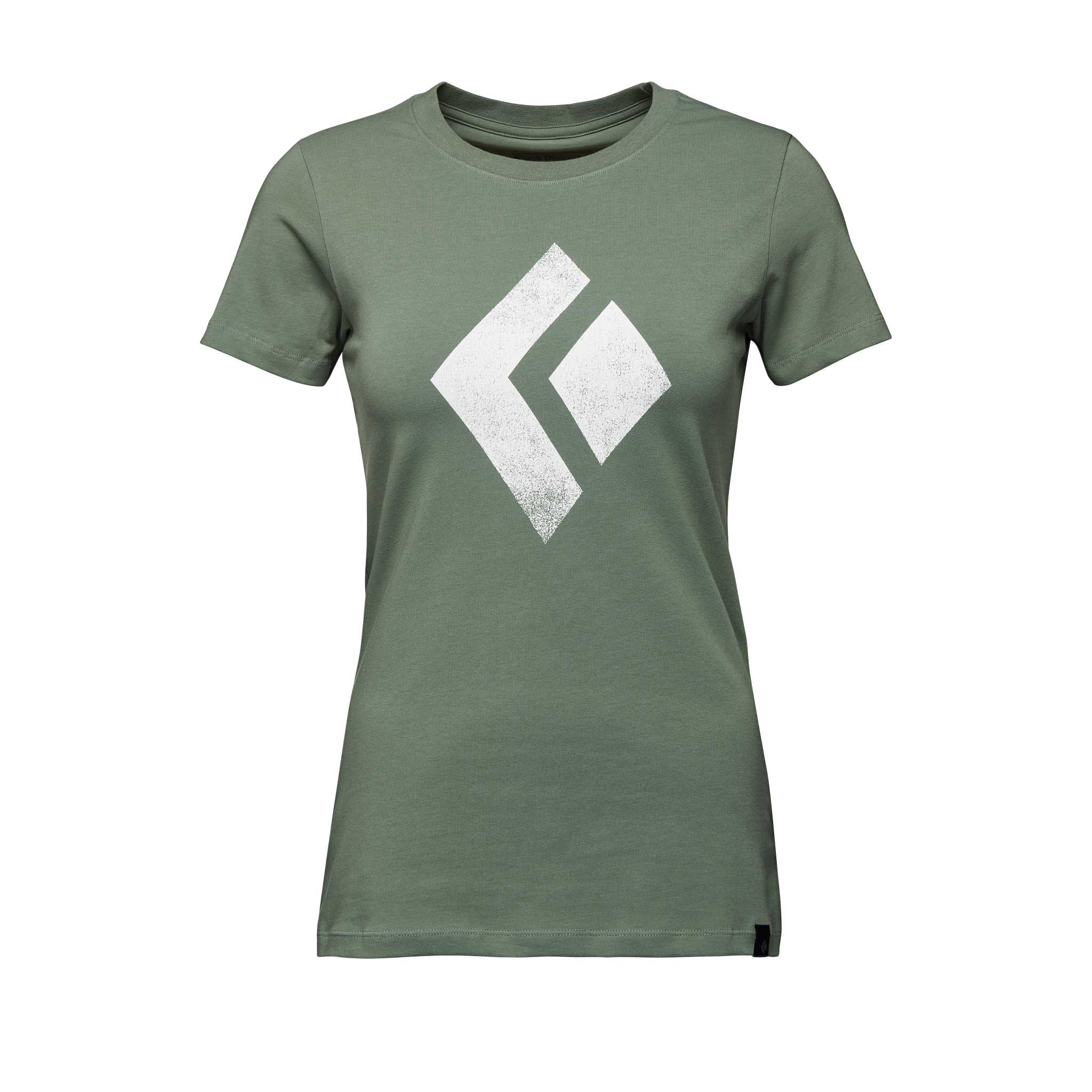 Black Diamond Equipment Women's Chalked Up T-Shirt, Small Laurel Green