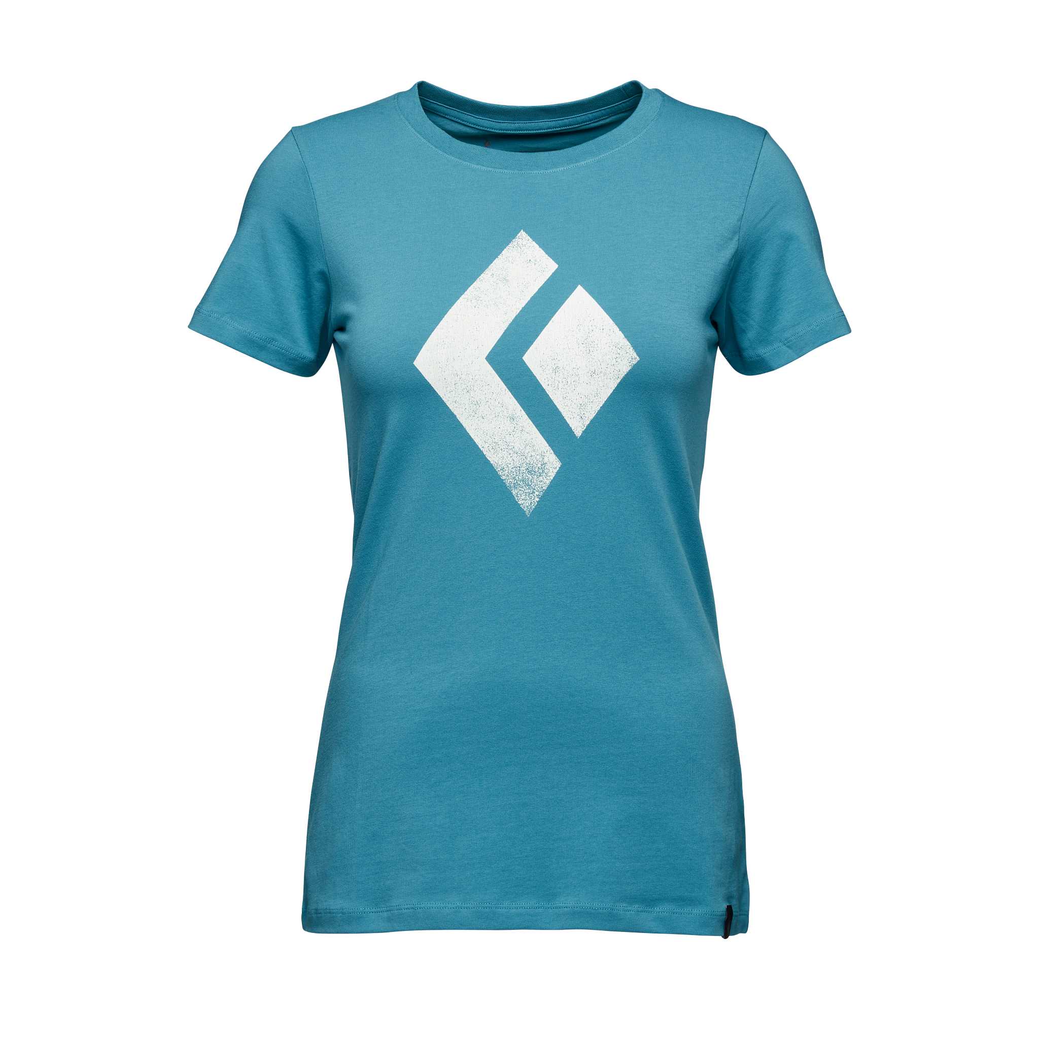 Black Diamond Equipment Women's Chalked Up T-Shirt, Large Cerulean Blue