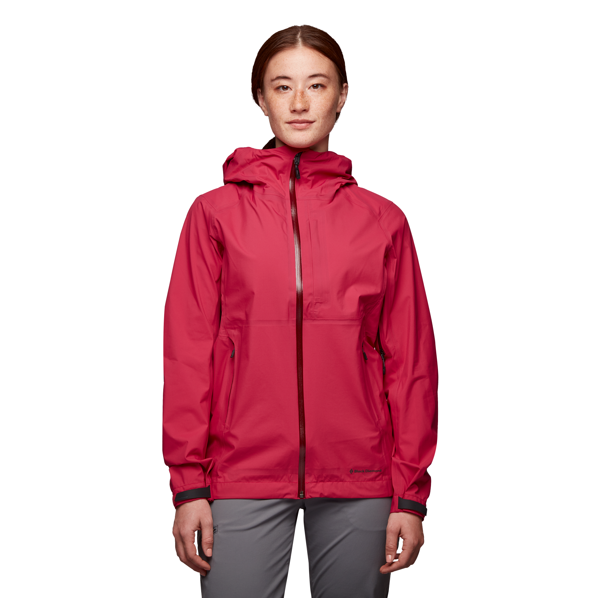 Black Diamond Equipment Women's Highline Stretch Shell Jacket Size Large, in Pomegranate