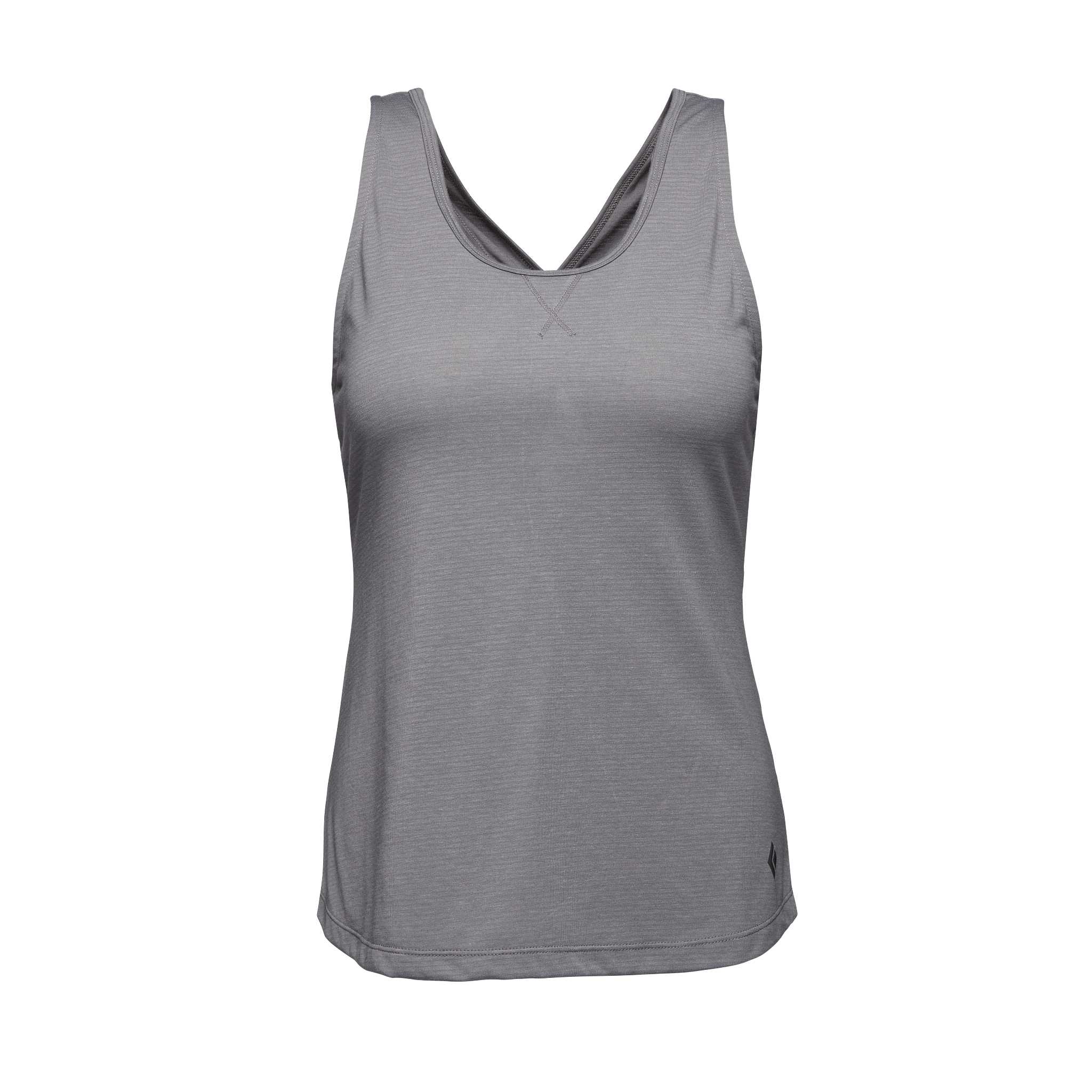 Black Diamond Equipment Women's Splitter Tank Top, XS Pewter Stripe