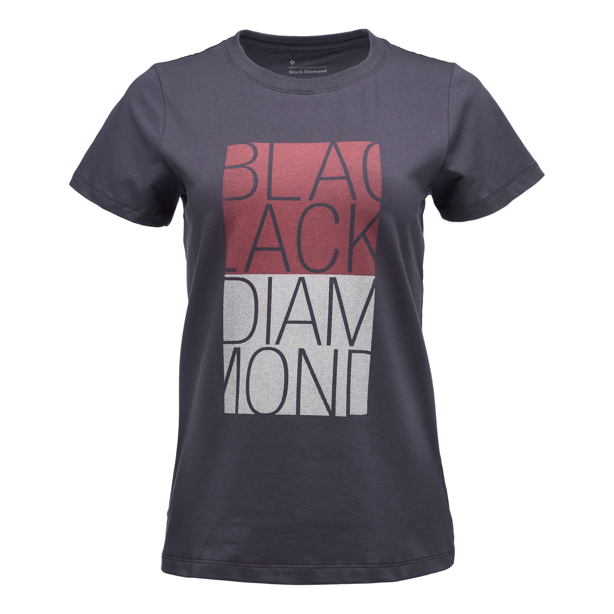 Black Diamond Equipment Women's Block T-Shirt Size Large Carbon