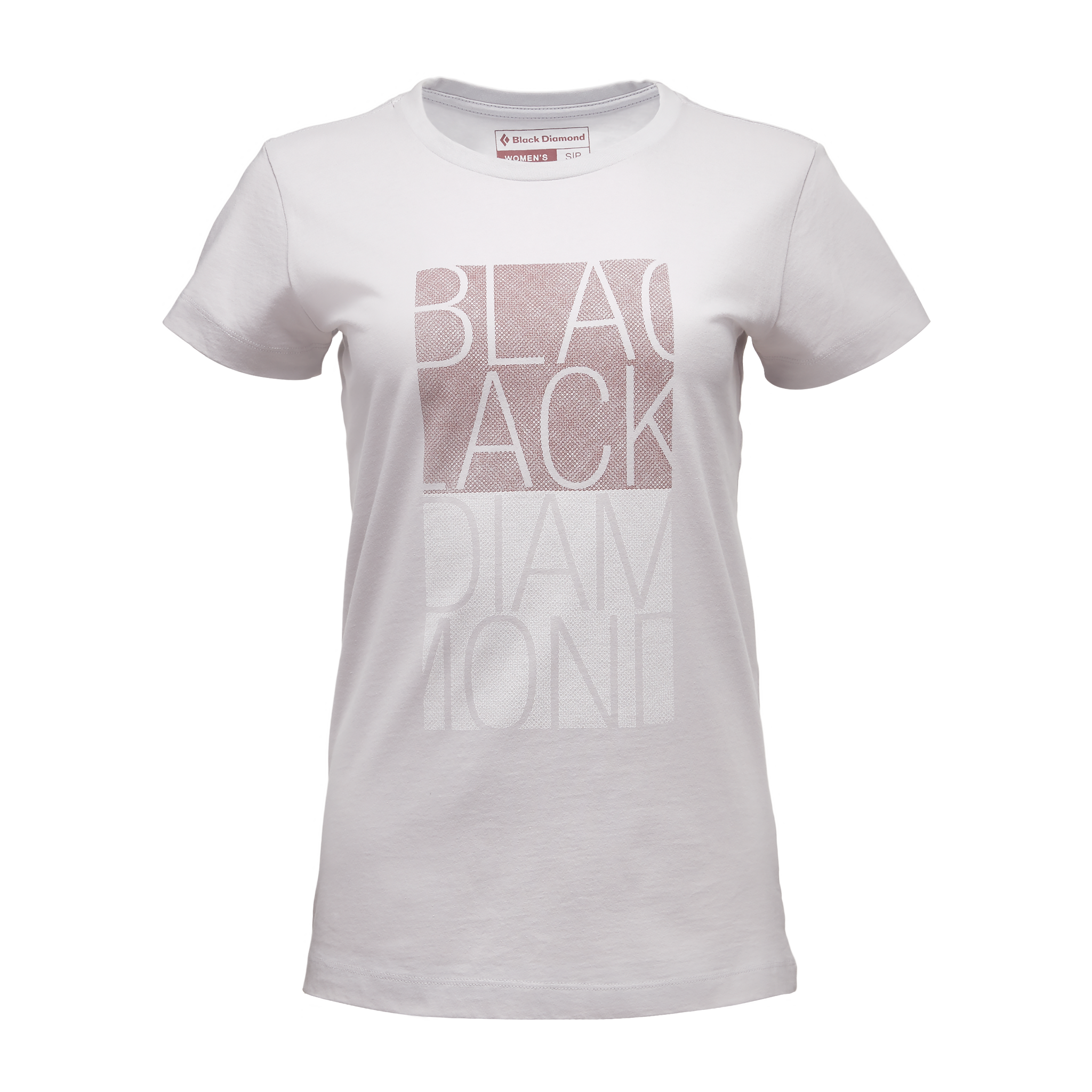 Black Diamond Equipment Women's Block T-Shirt Size Large Aluminum