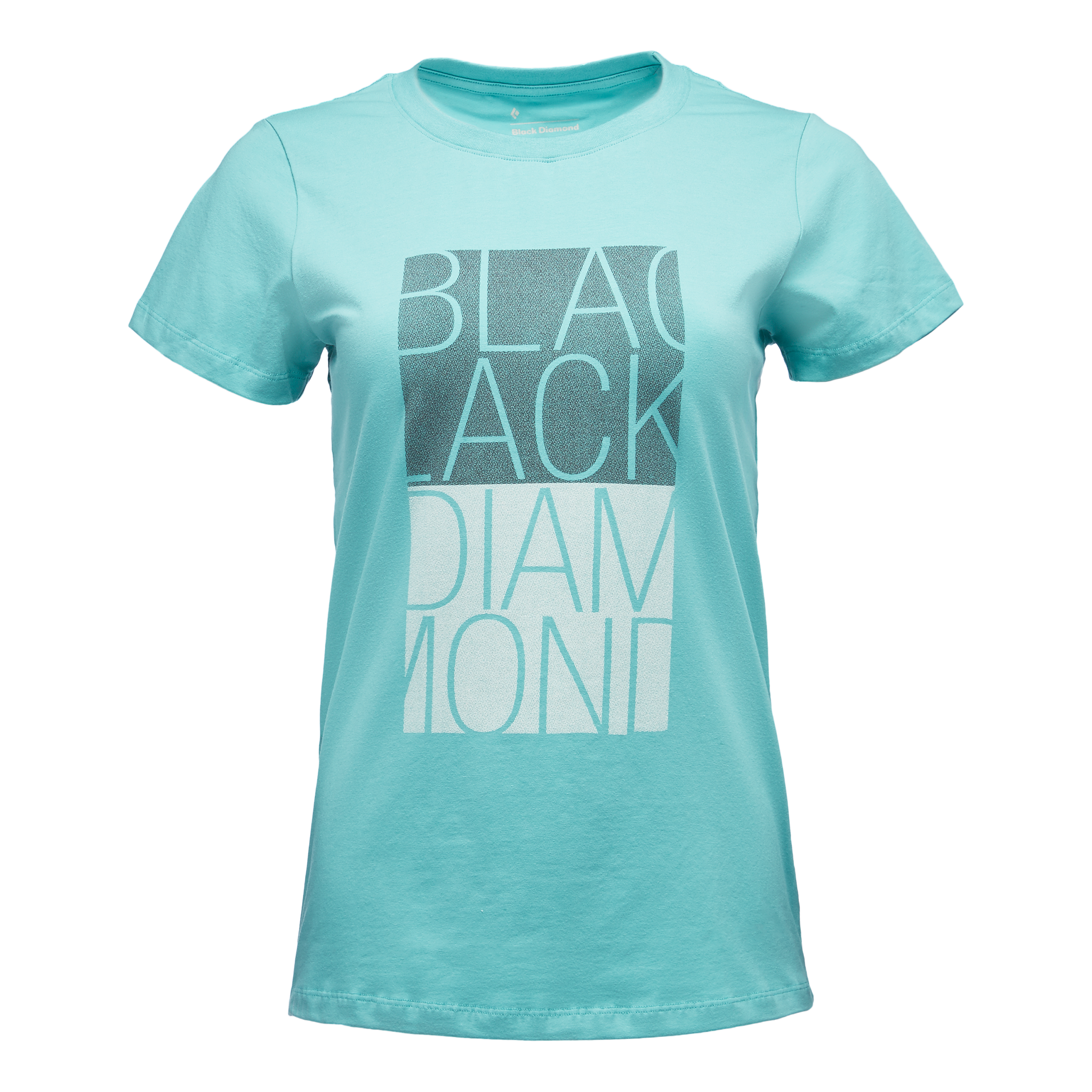 Black Diamond Equipment Women's Block T-Shirt, Medium Alpine Lake