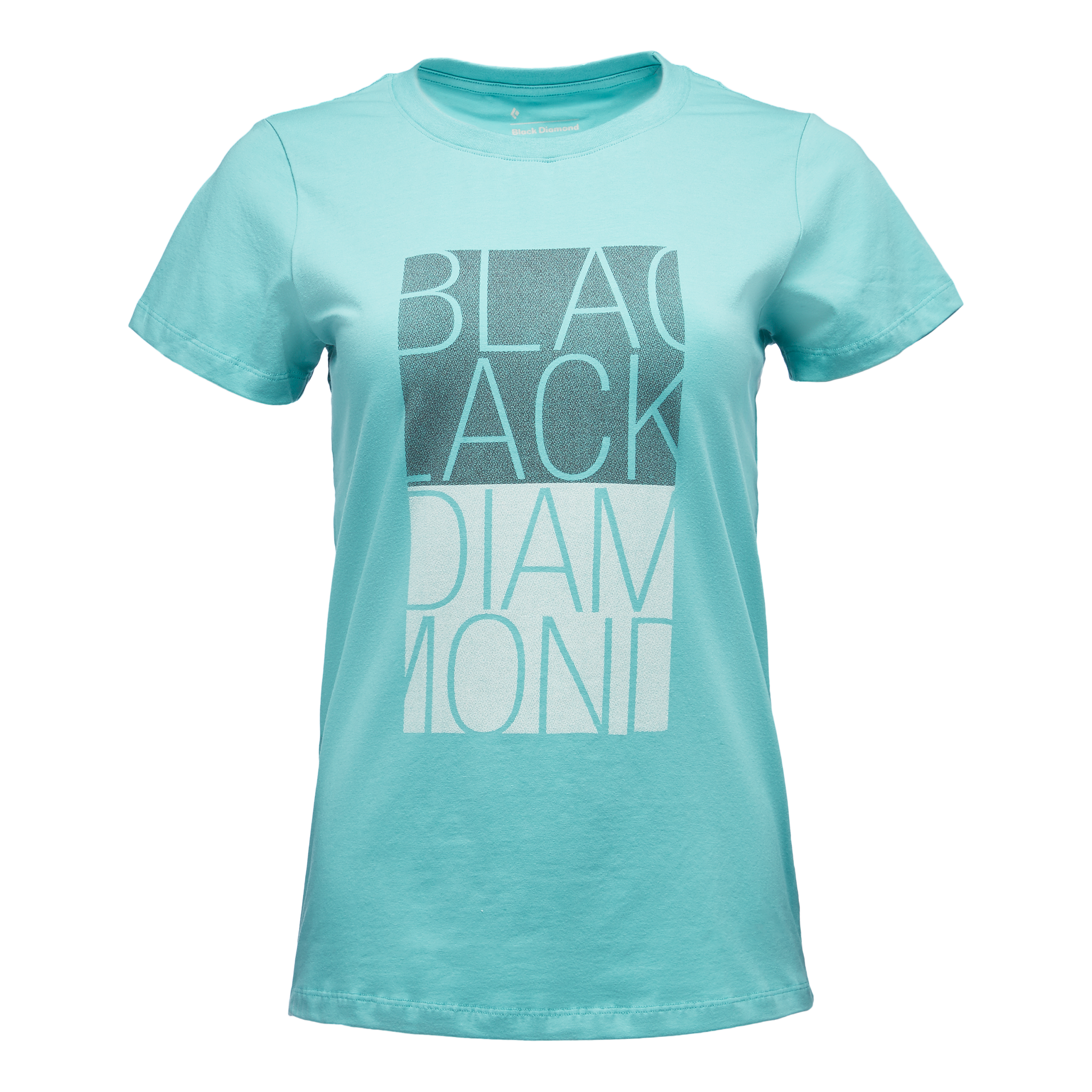 Black Diamond Equipment Women's Block T-Shirt, Medium Alpine Lake