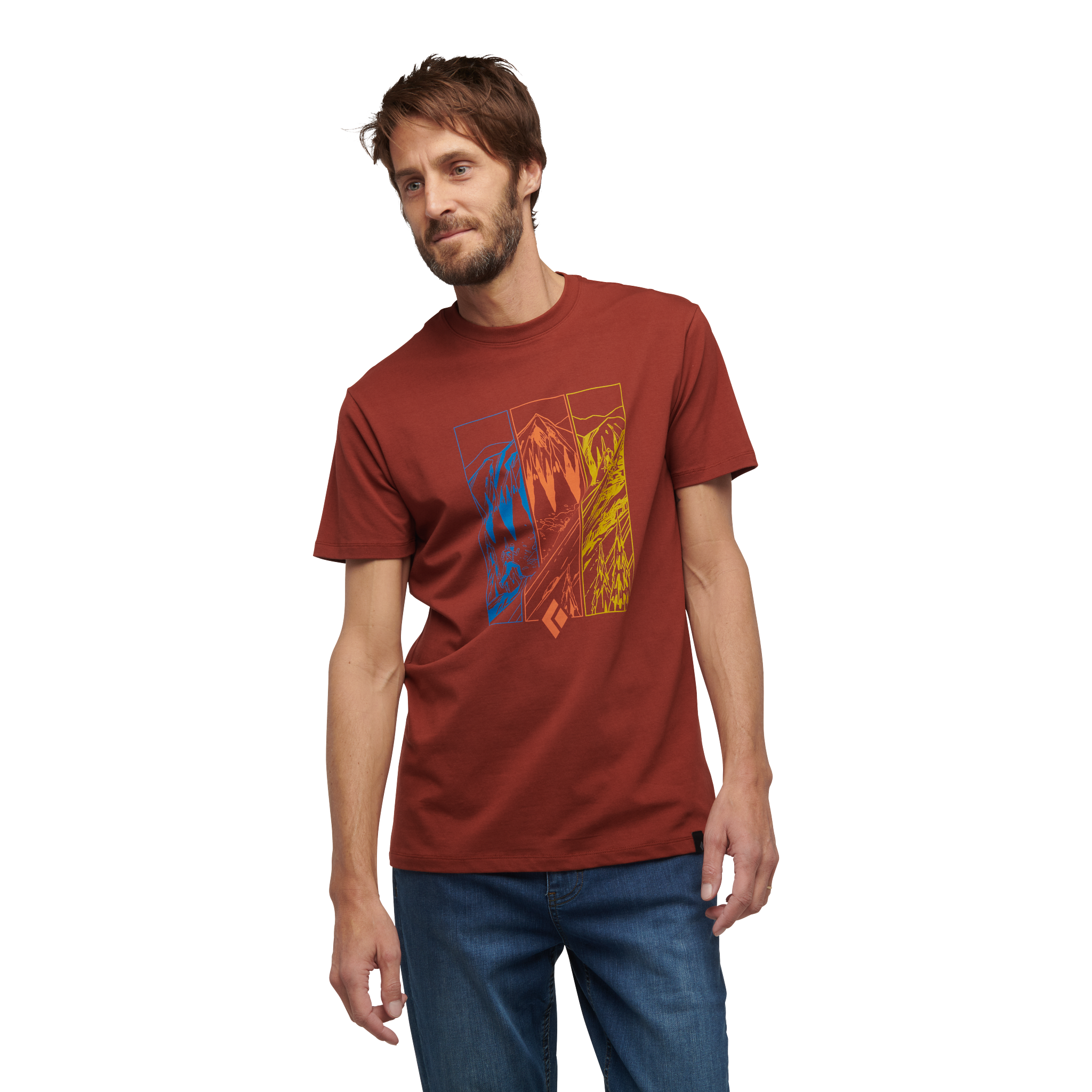 Black Diamond Equipment Men's Multisport T-Shirt, Medium Mulled Cider