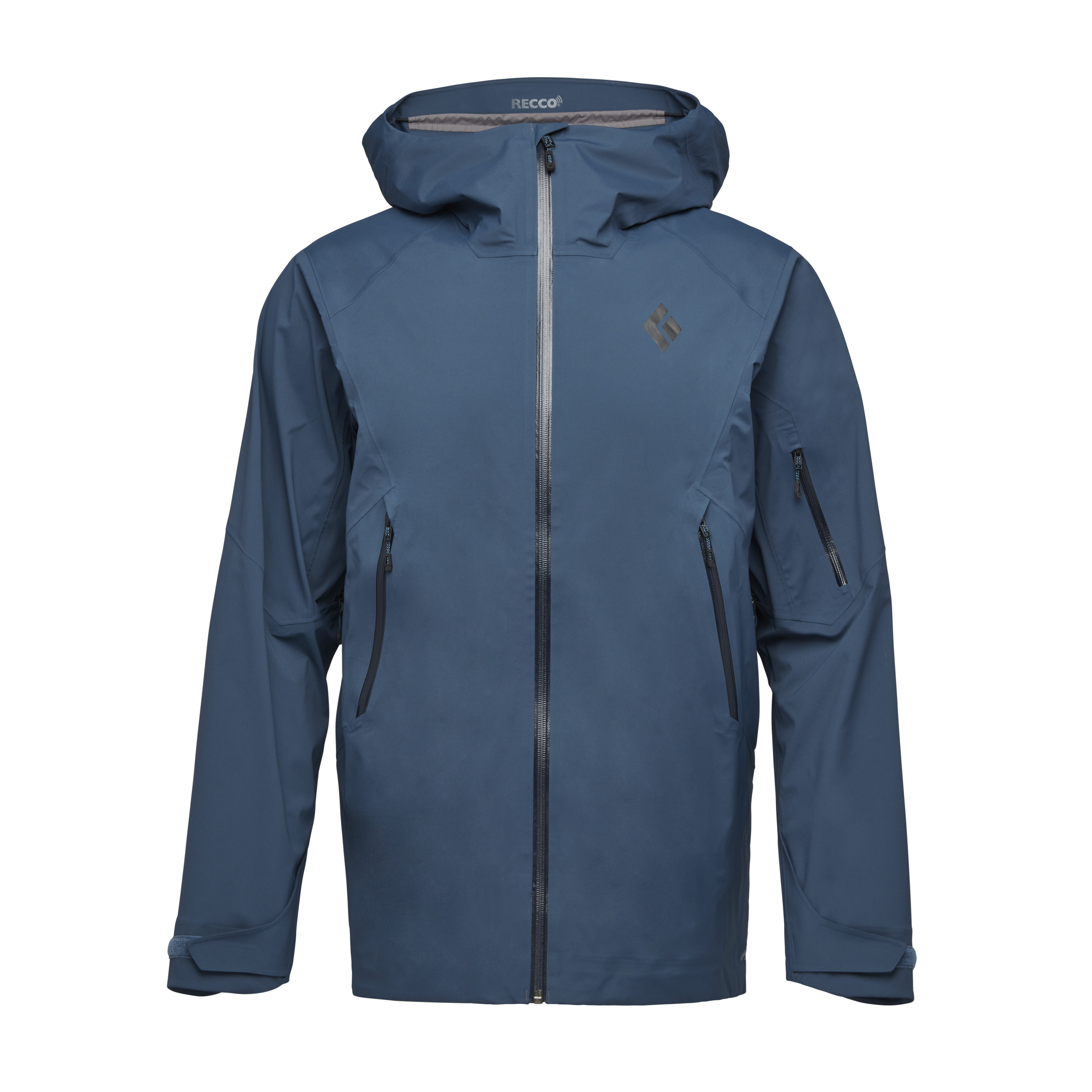 Black Diamond Equipment Men's Recon LT Stretch Shell Jacket, Medium Indigo
