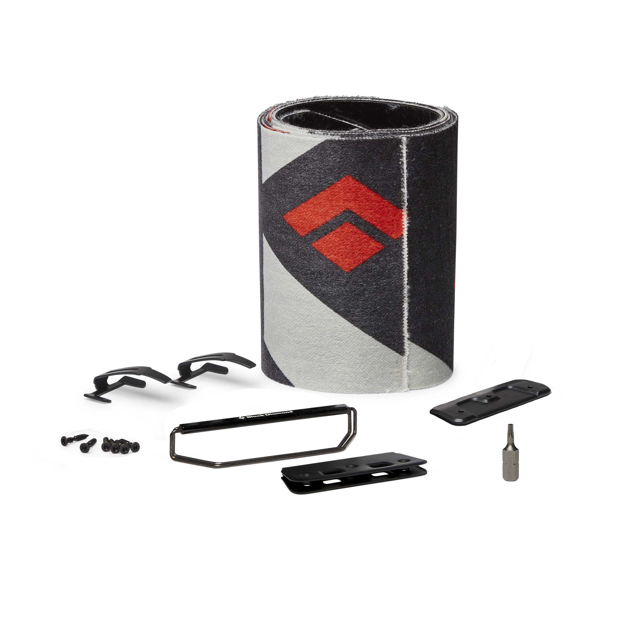 Black Diamond Equipment Glidelite Mix Trim to Length STS Climbing Skins, 140 mm Black