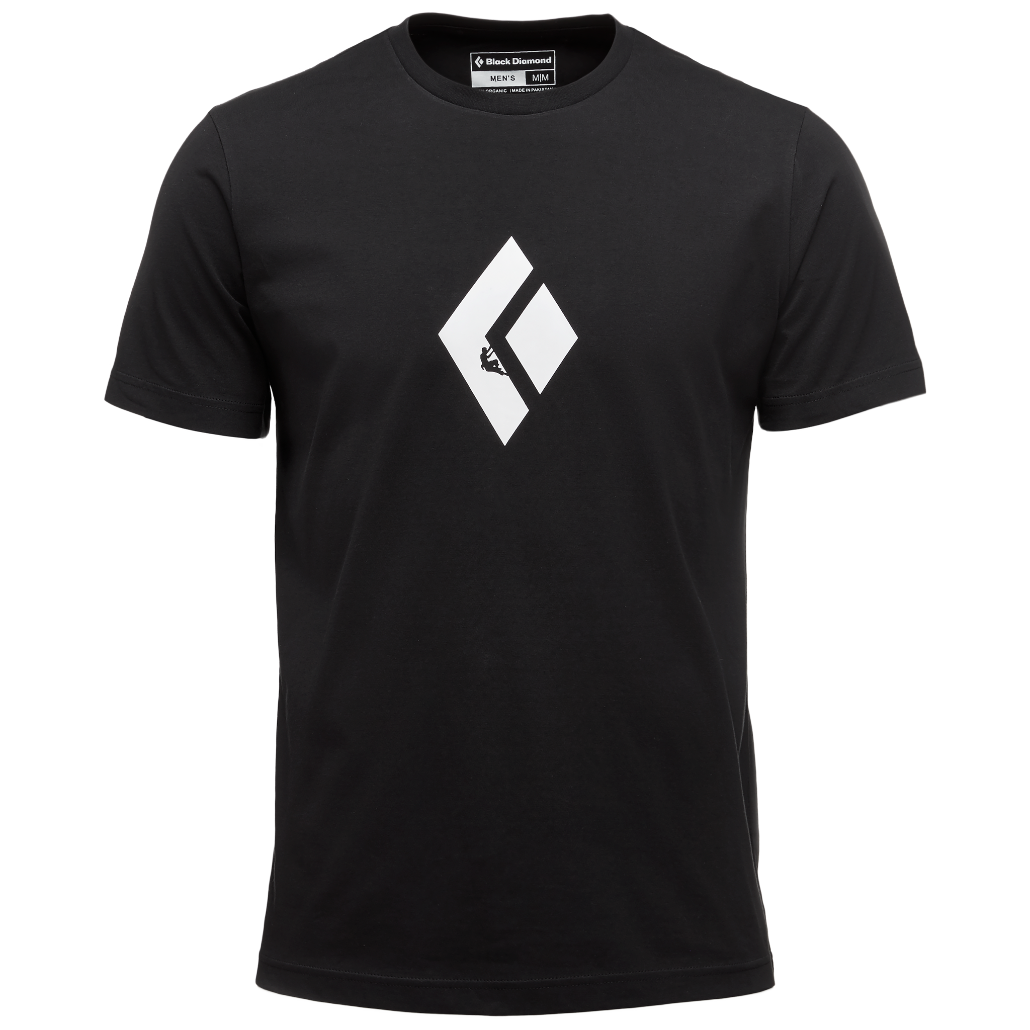 Black Diamond Equipment Men's SS CLIMB ICON T-Shirt, Large Black