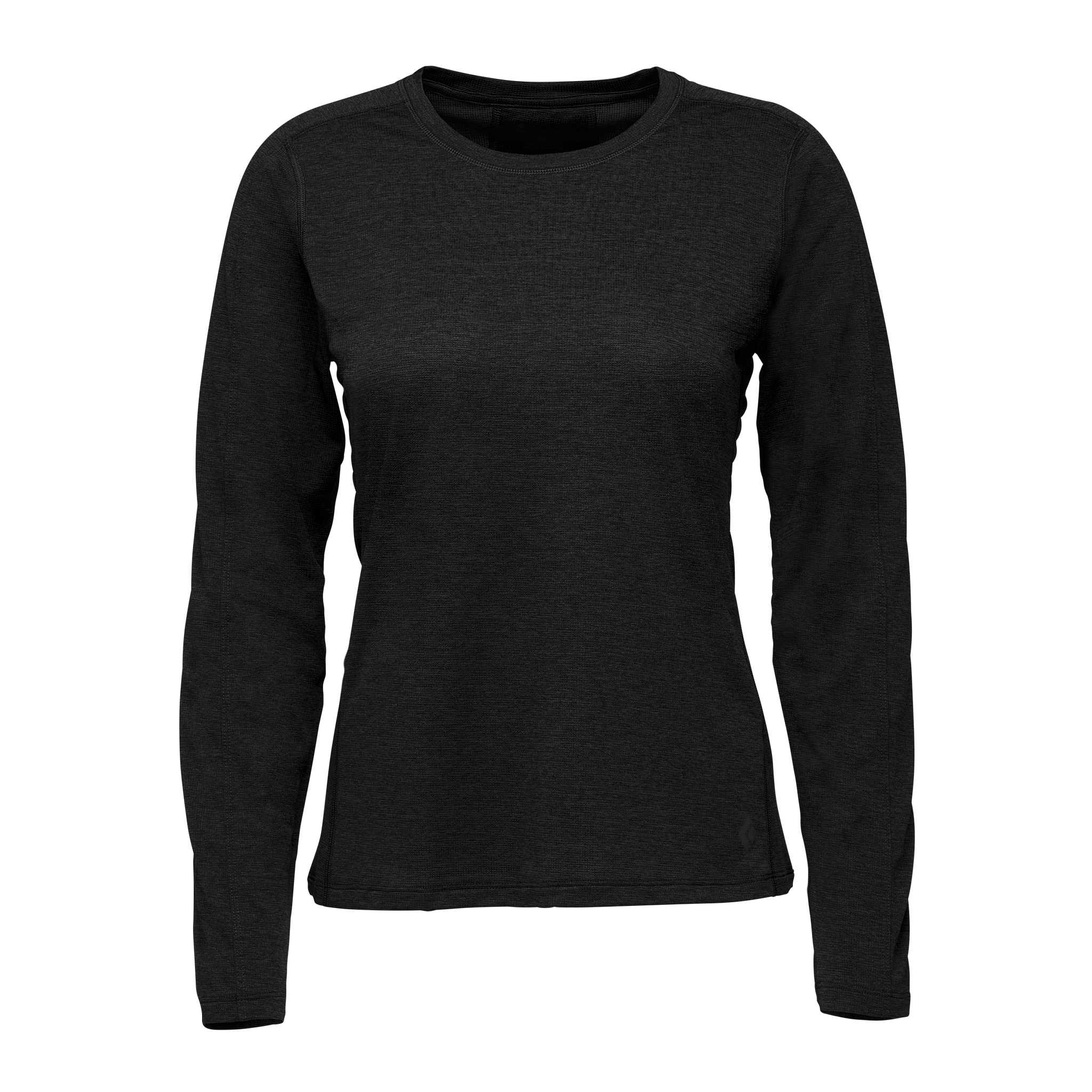 Gather Long Sleeve - Black - Black / XS