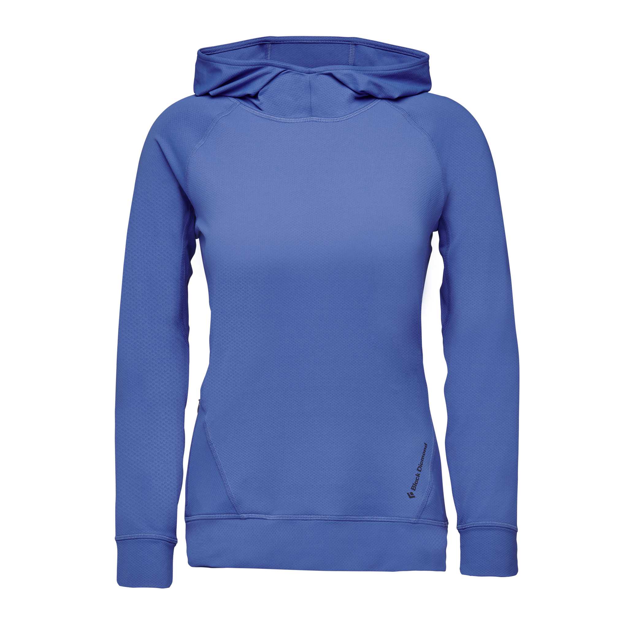 Black Diamond Equipment Women's Alpenglow Hoody, Large Clean Blue