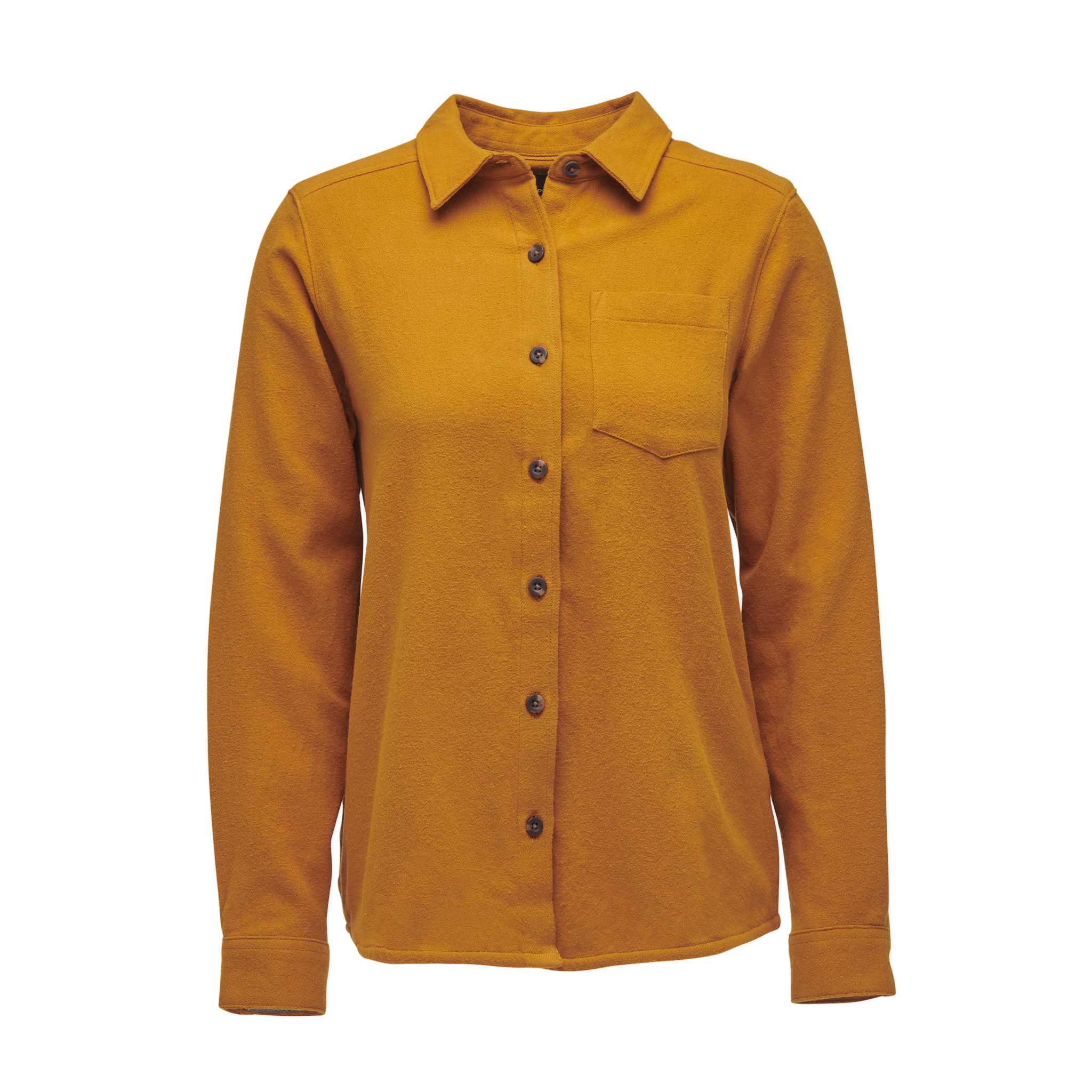 Black Diamond Equipment Women's Project Flannel Shirt, Medium Henna