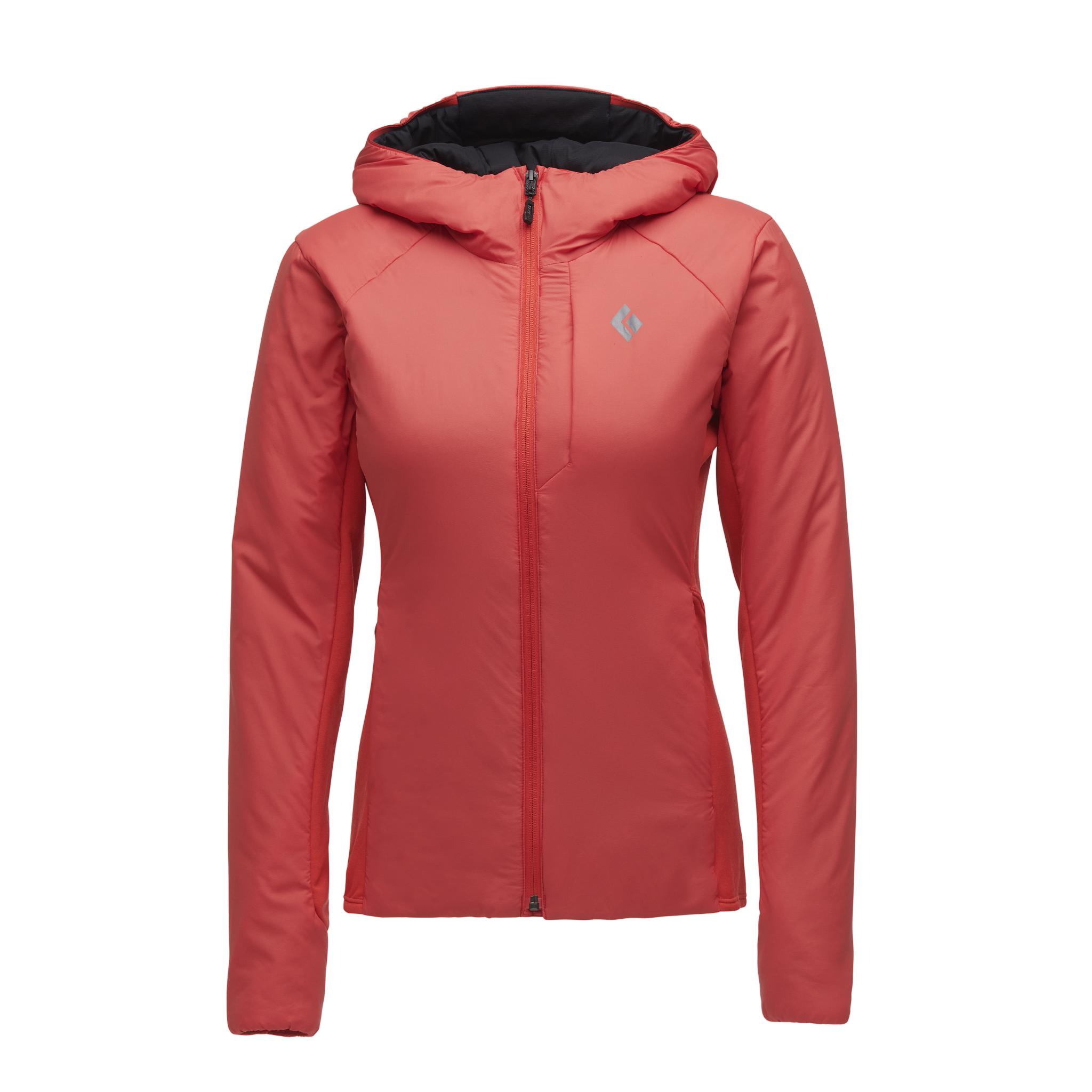 Black Diamond Equipment Women's First Light Hybrid Hoody, XS Coral Red