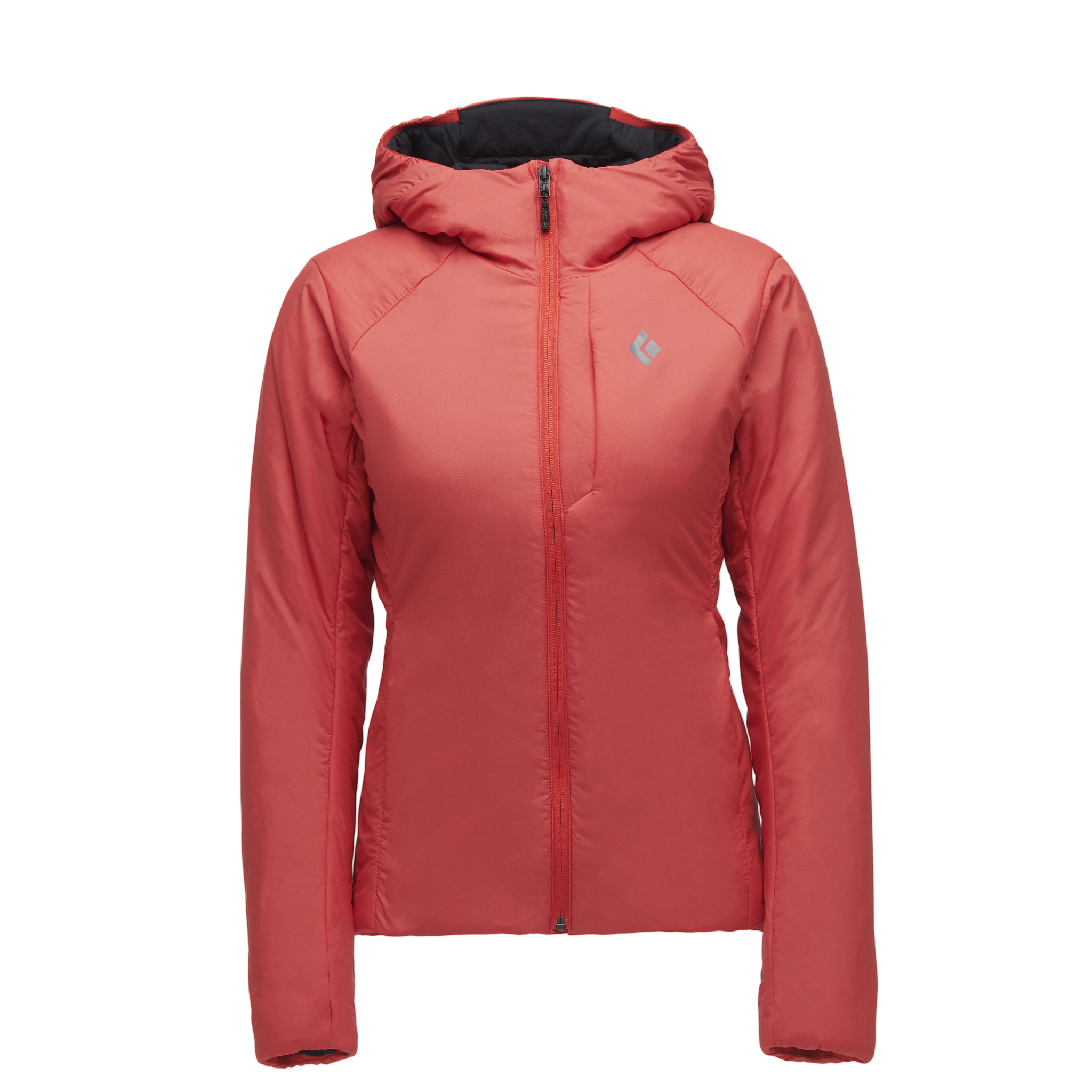 Black Diamond Equipment Women's First Light Stretch Hoody, Large Coral Red