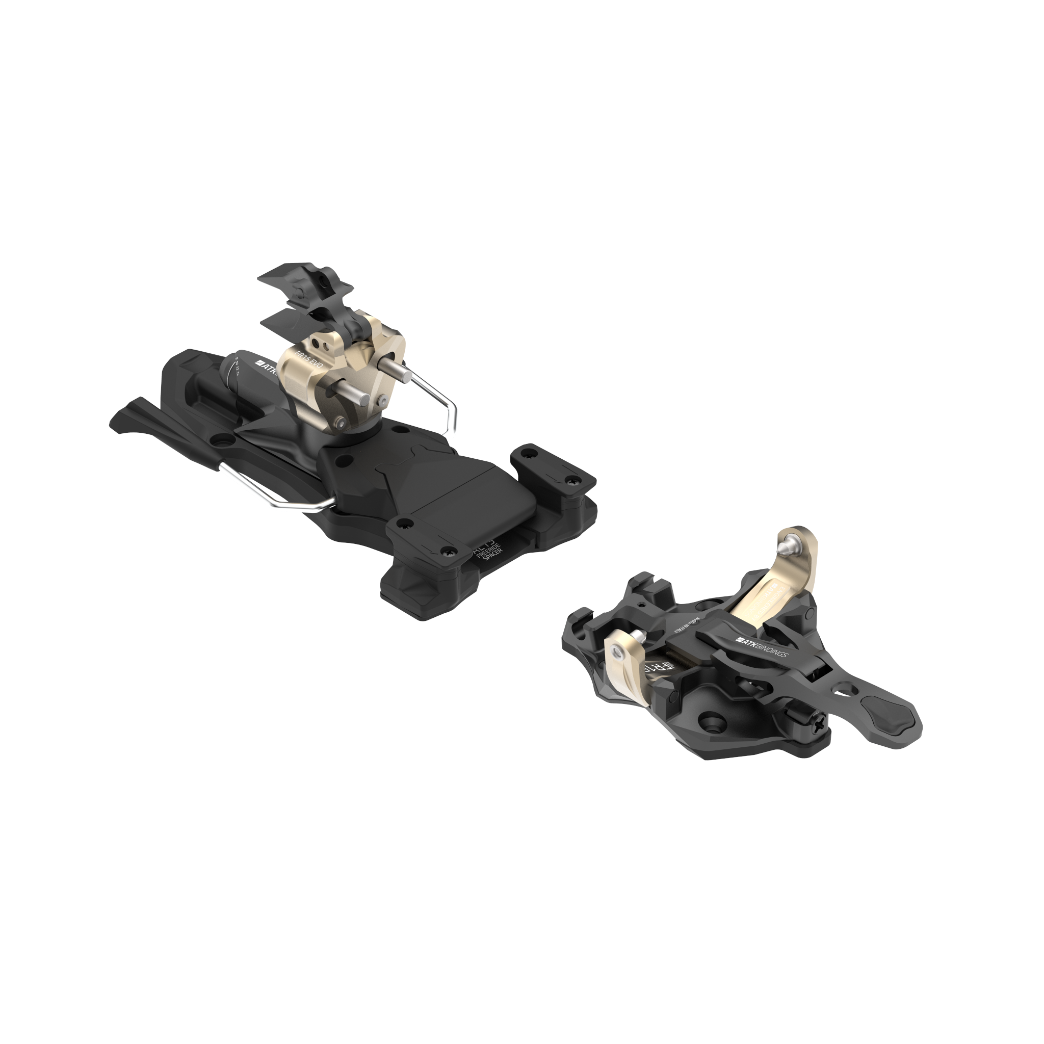 Black Diamond Equipment ATK Freeraider 15 Evo FT Binding, 102 mm Black/Sand