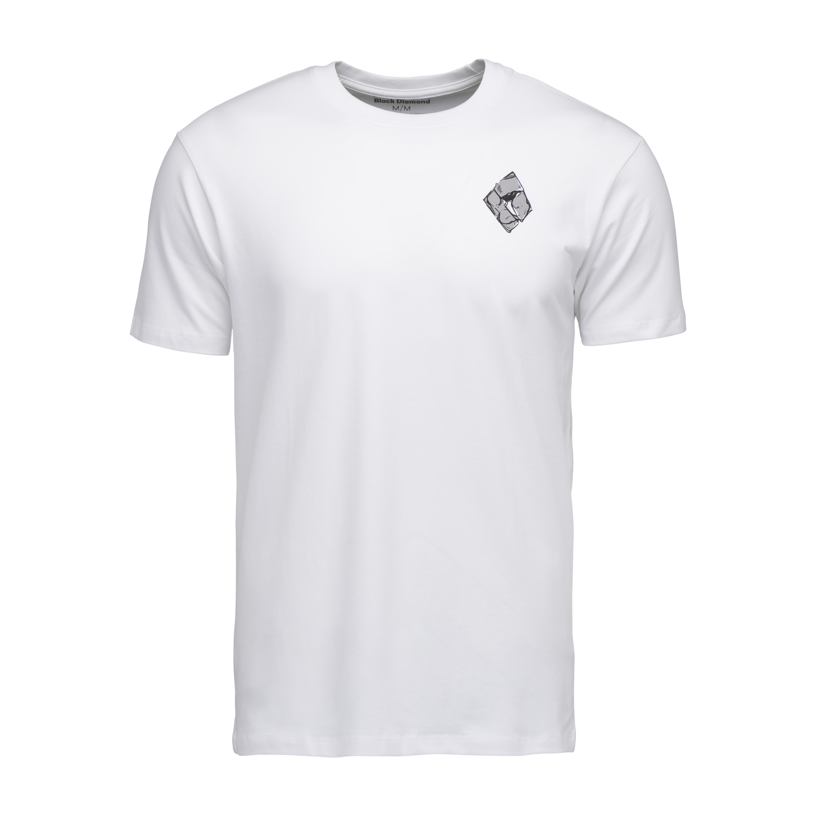 Black Diamond Equipment Men's Mono Pocket T-Shirt , Small White