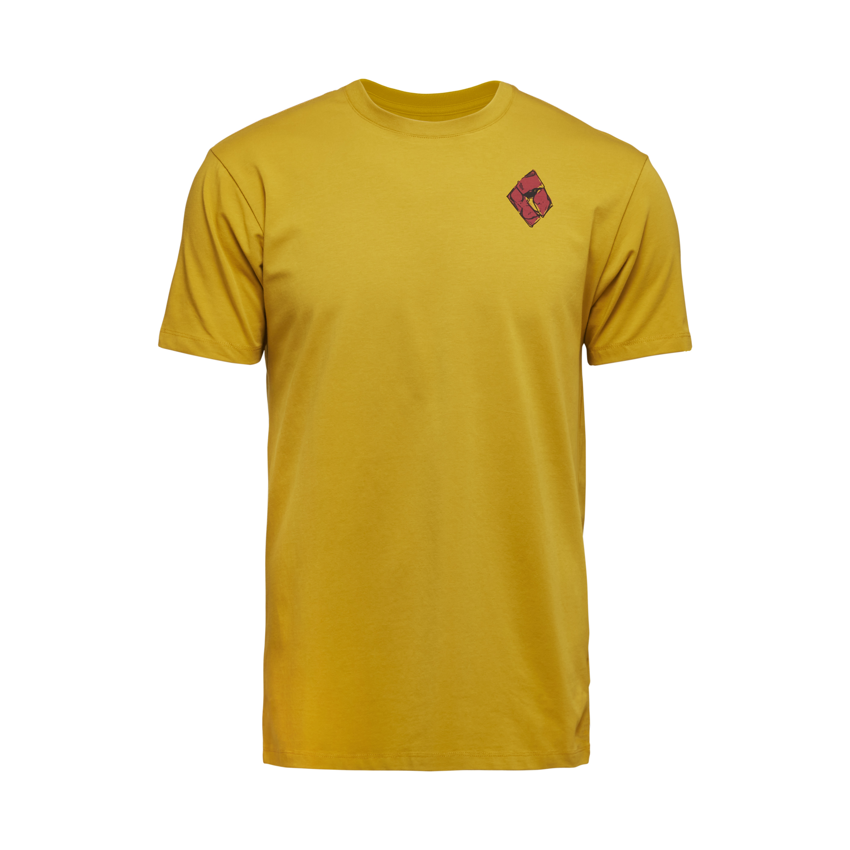 Black Diamond Equipment Men's Mono Pocket T-Shirt , Small Amber