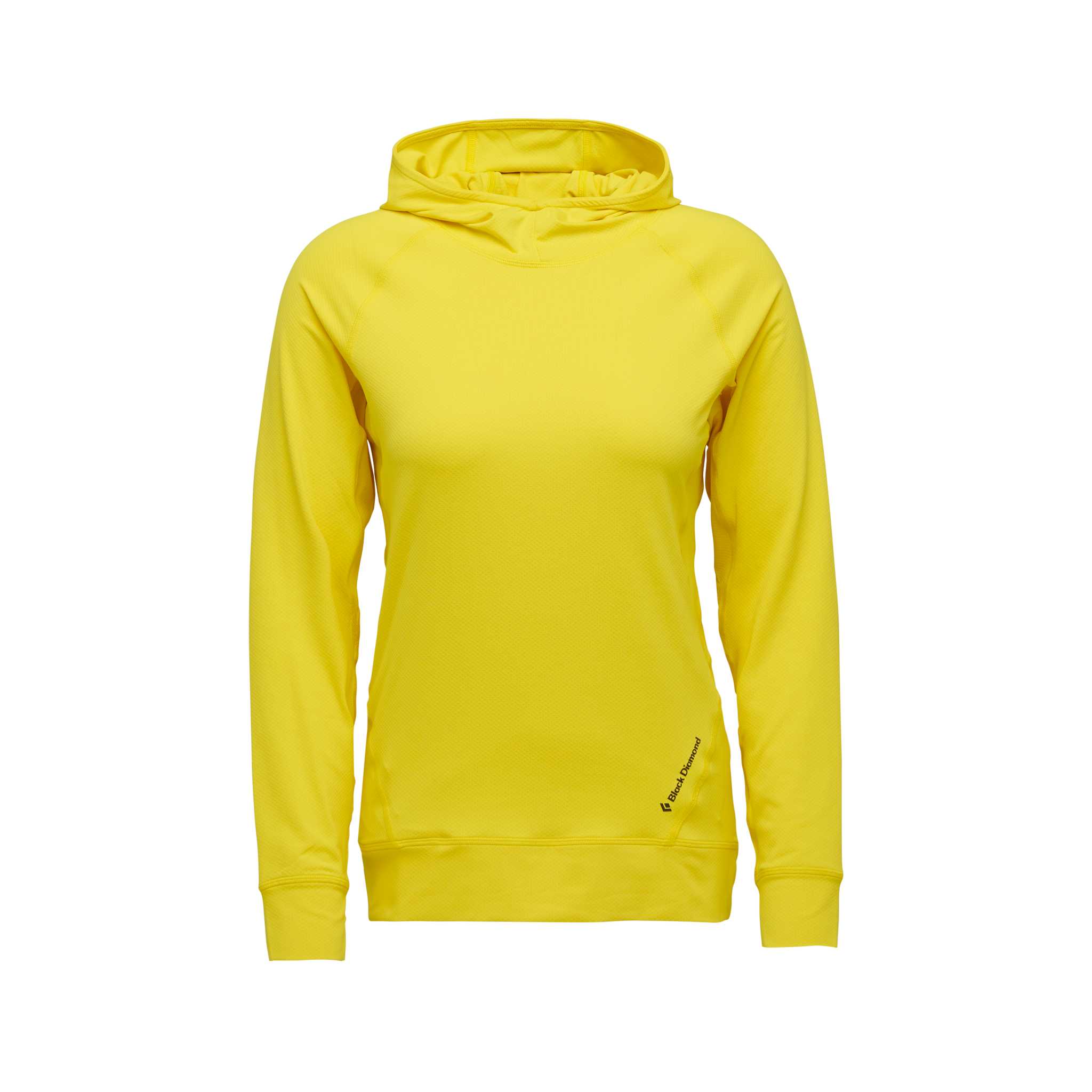 Black Diamond Equipment Women's Alpenglow Hoody, Large Clean Yellow