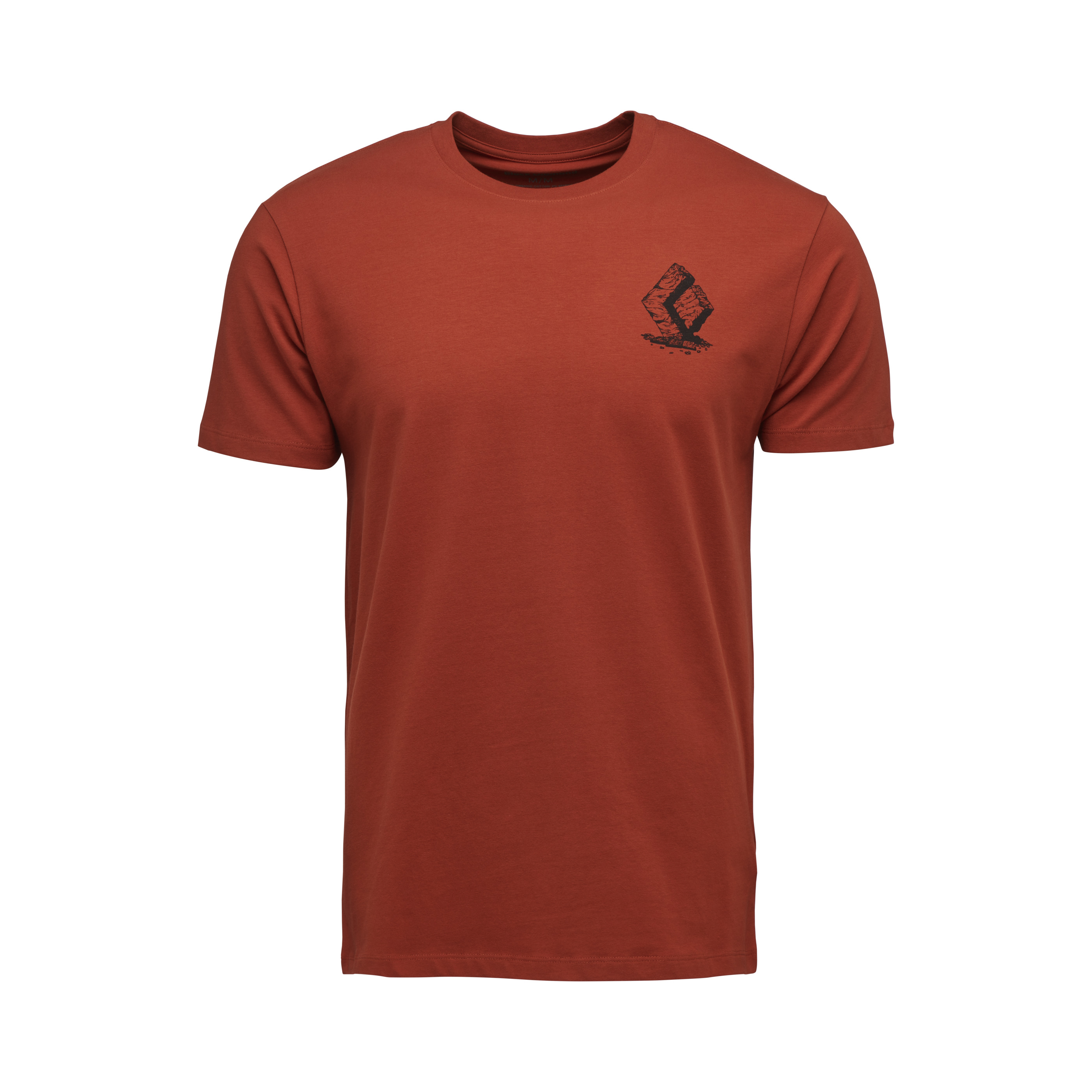 Black Diamond Equipment Men's Boulder Short Sleeve T-Shirt, XS Burnt Sienna