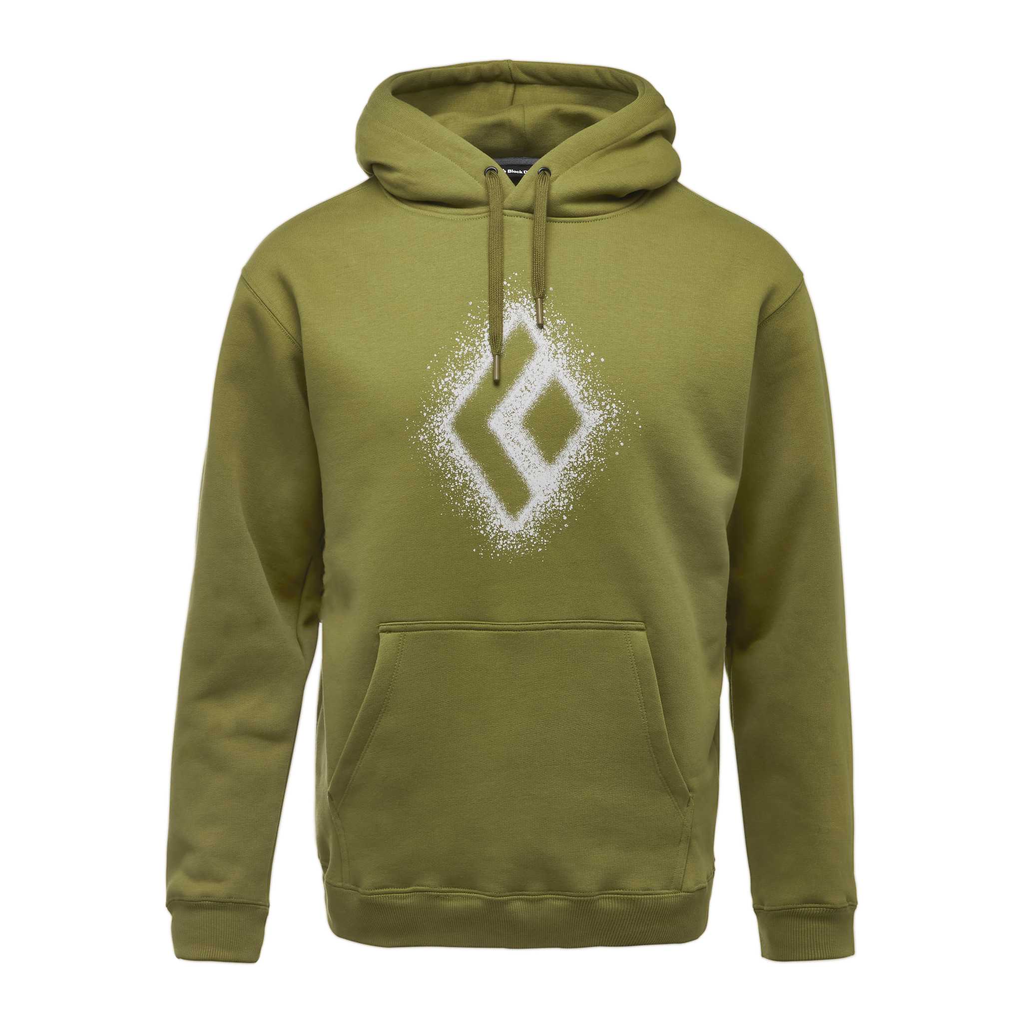 Black Diamond Equipment Men's Chalked Up 2.0 Pullover Hoody, Large Camp Green