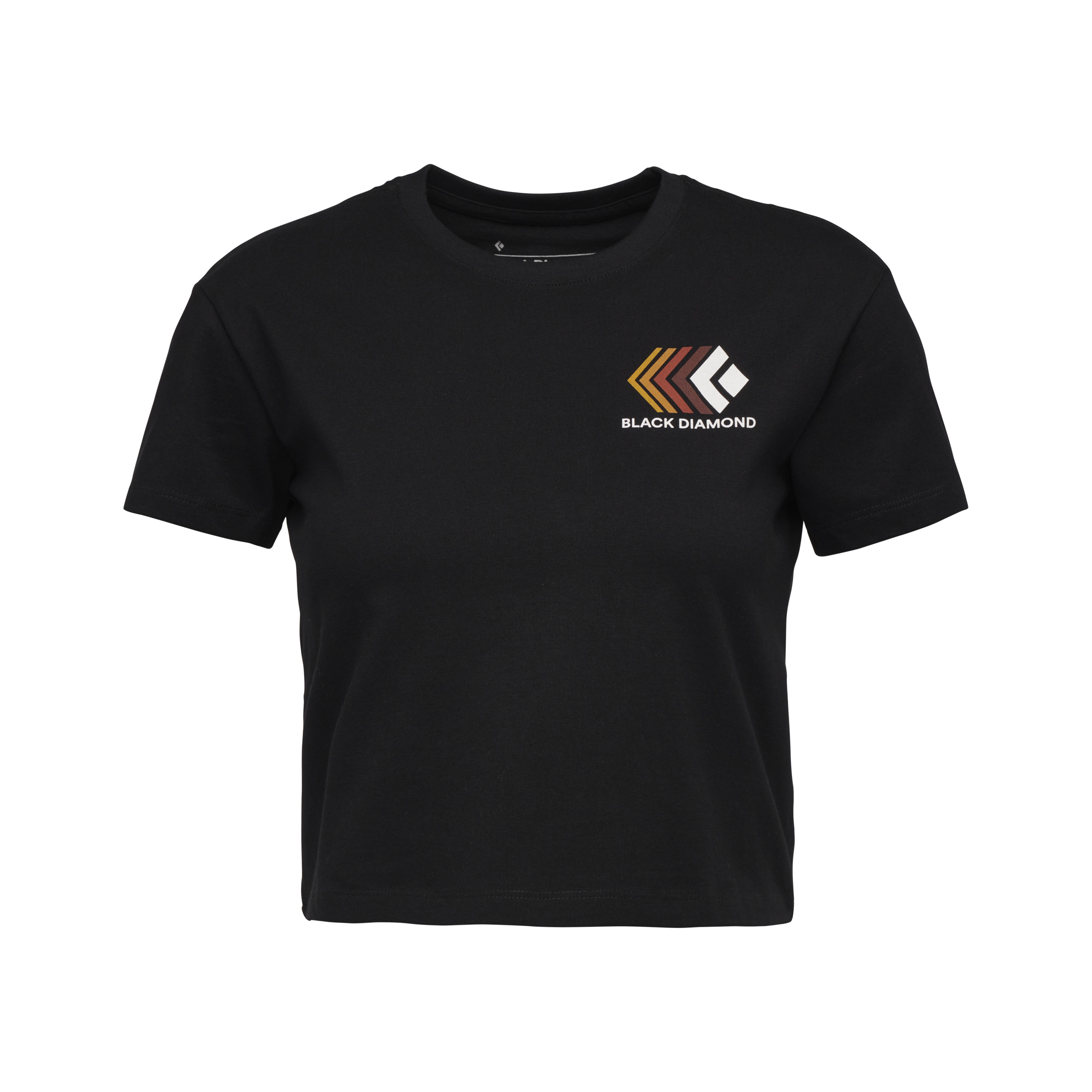 Black Diamond Equipment Women's Faded Crop T-Shirt , Small Black