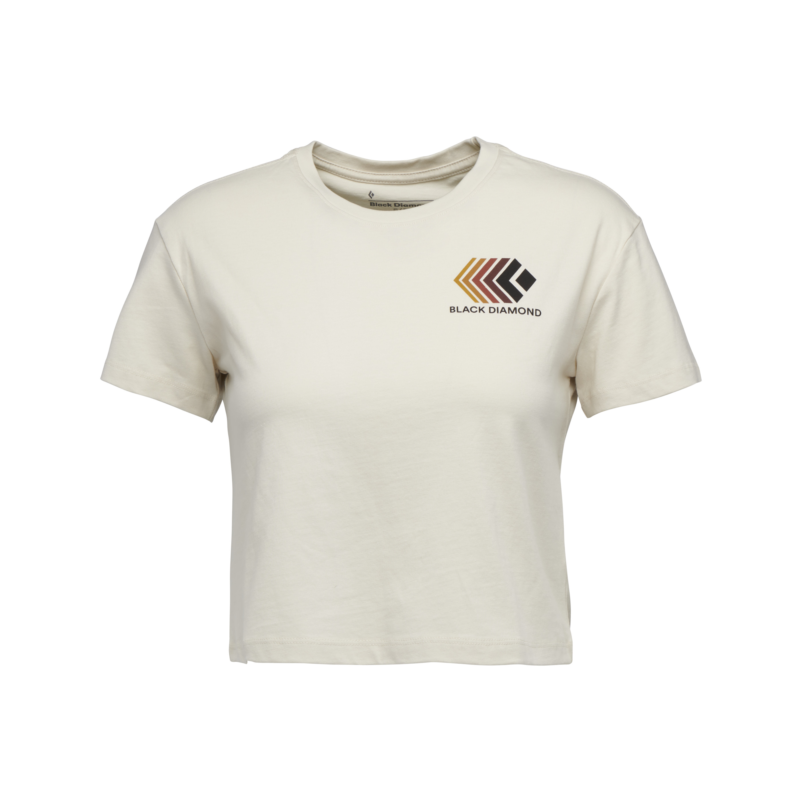 Black Diamond Equipment Women's Faded Crop T-Shirt, 2XS Off White