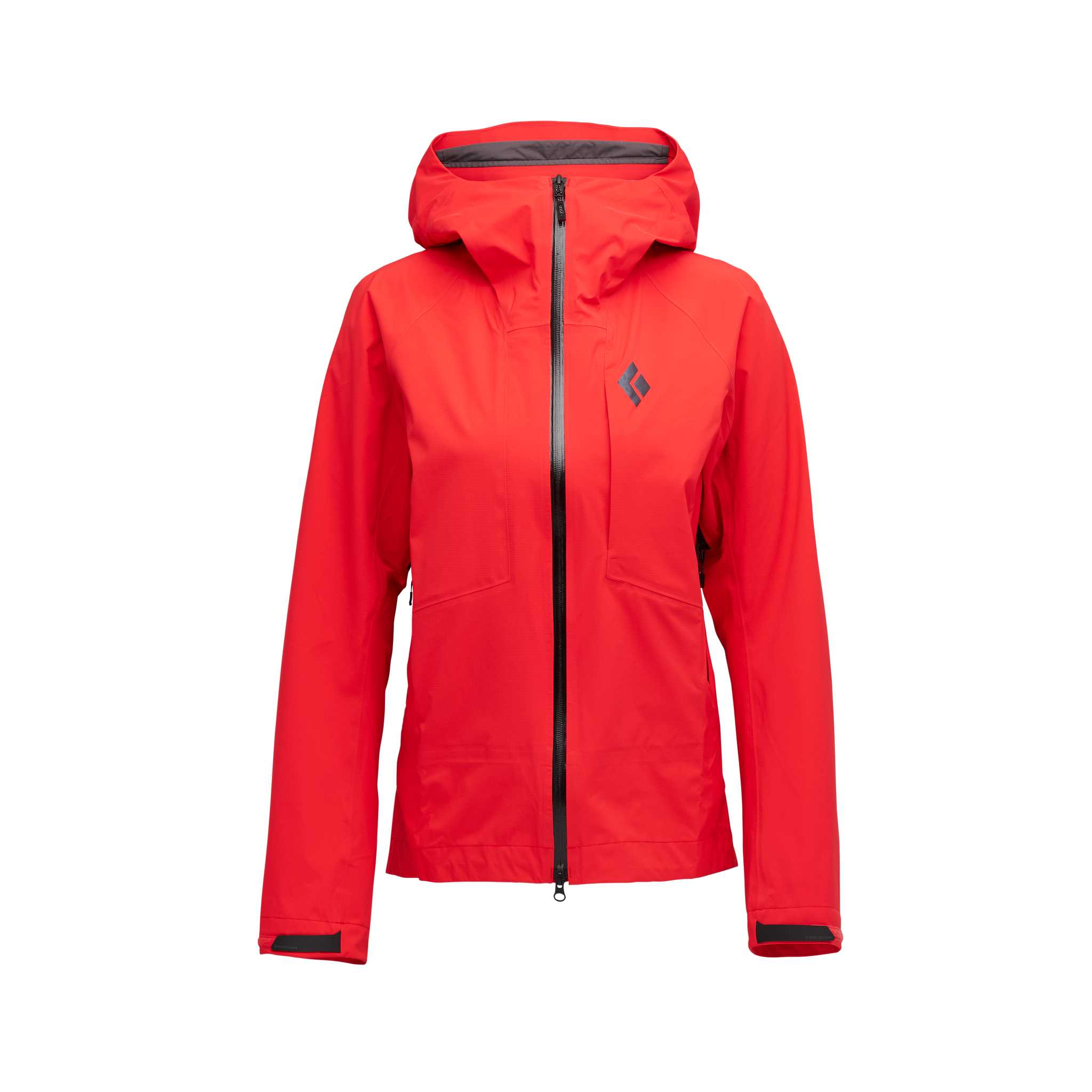 Black Diamond Equipment Women's Highline Stretch Shell Jacket, Large Coral Red