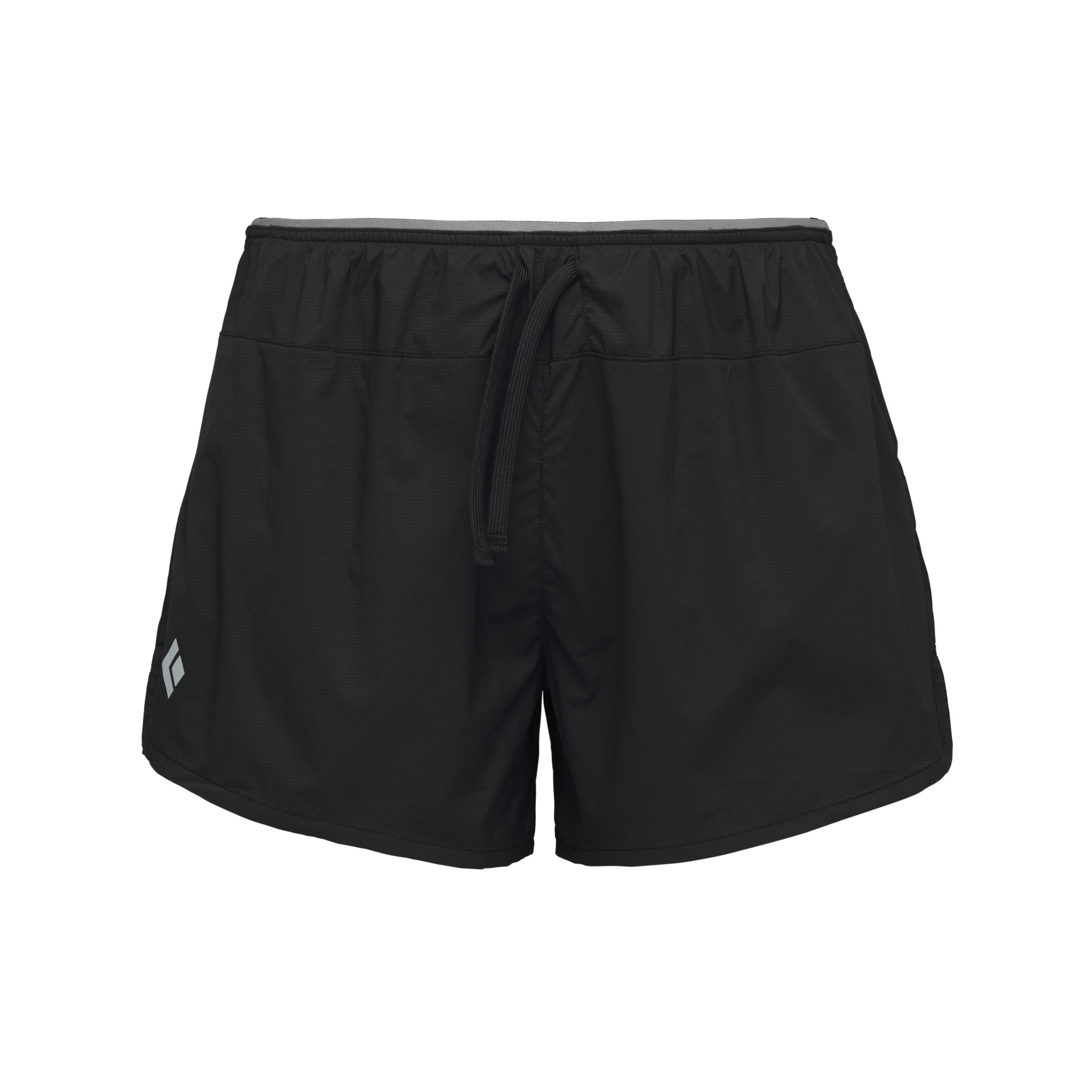 Black Diamond Equipment Women's Distance Shorts Size Small Black, 4 in. Inseam